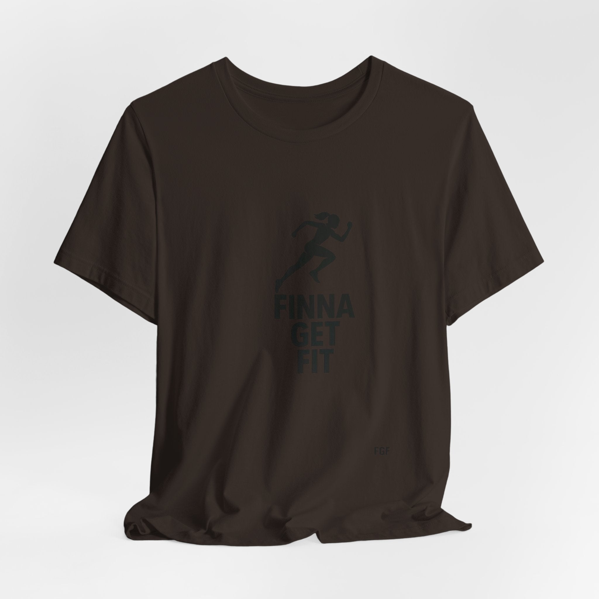 Finna Get Fit Tee — Motivational Running Fitness T-Shirt
