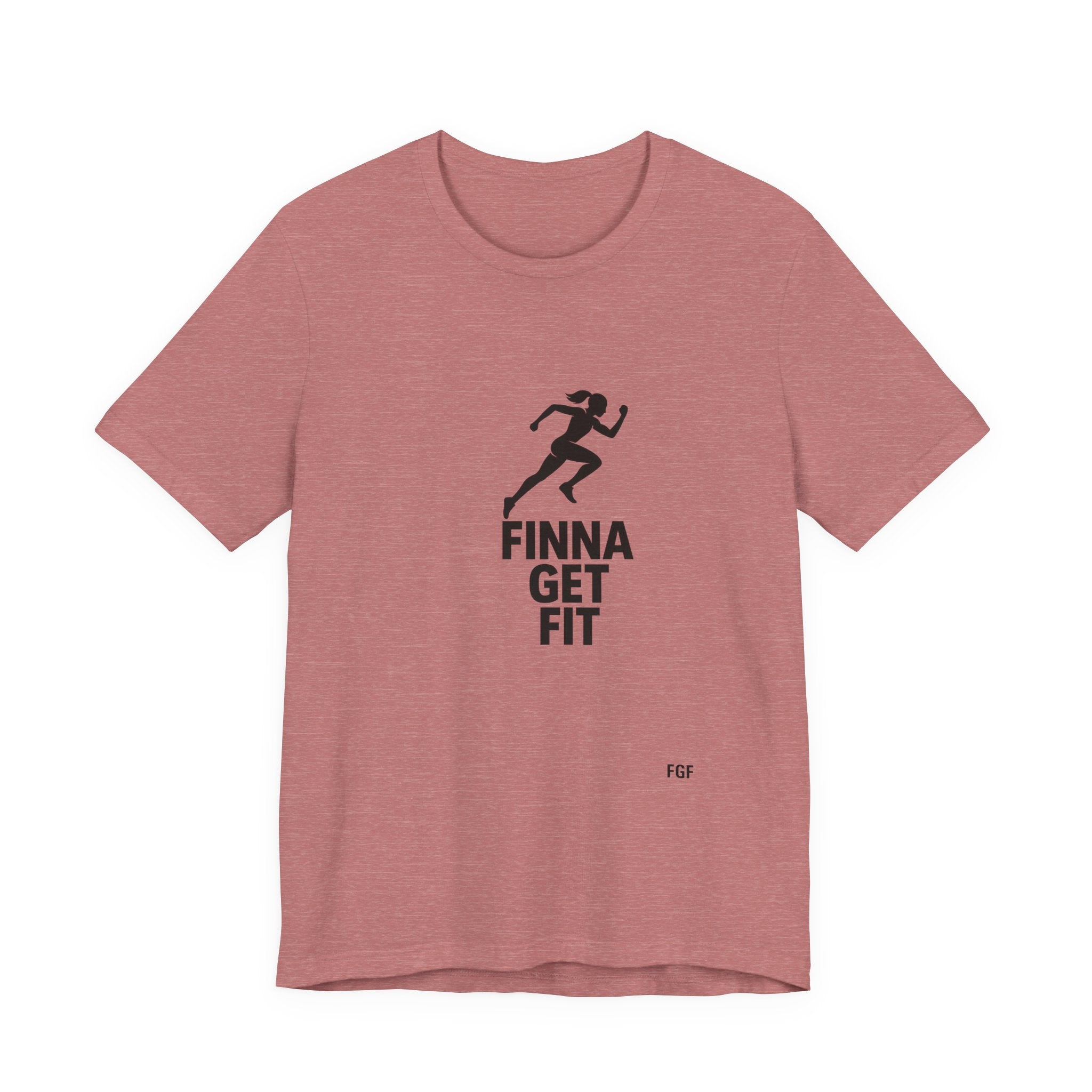 Finna Get Fit Tee — Motivational Running Fitness T-Shirt