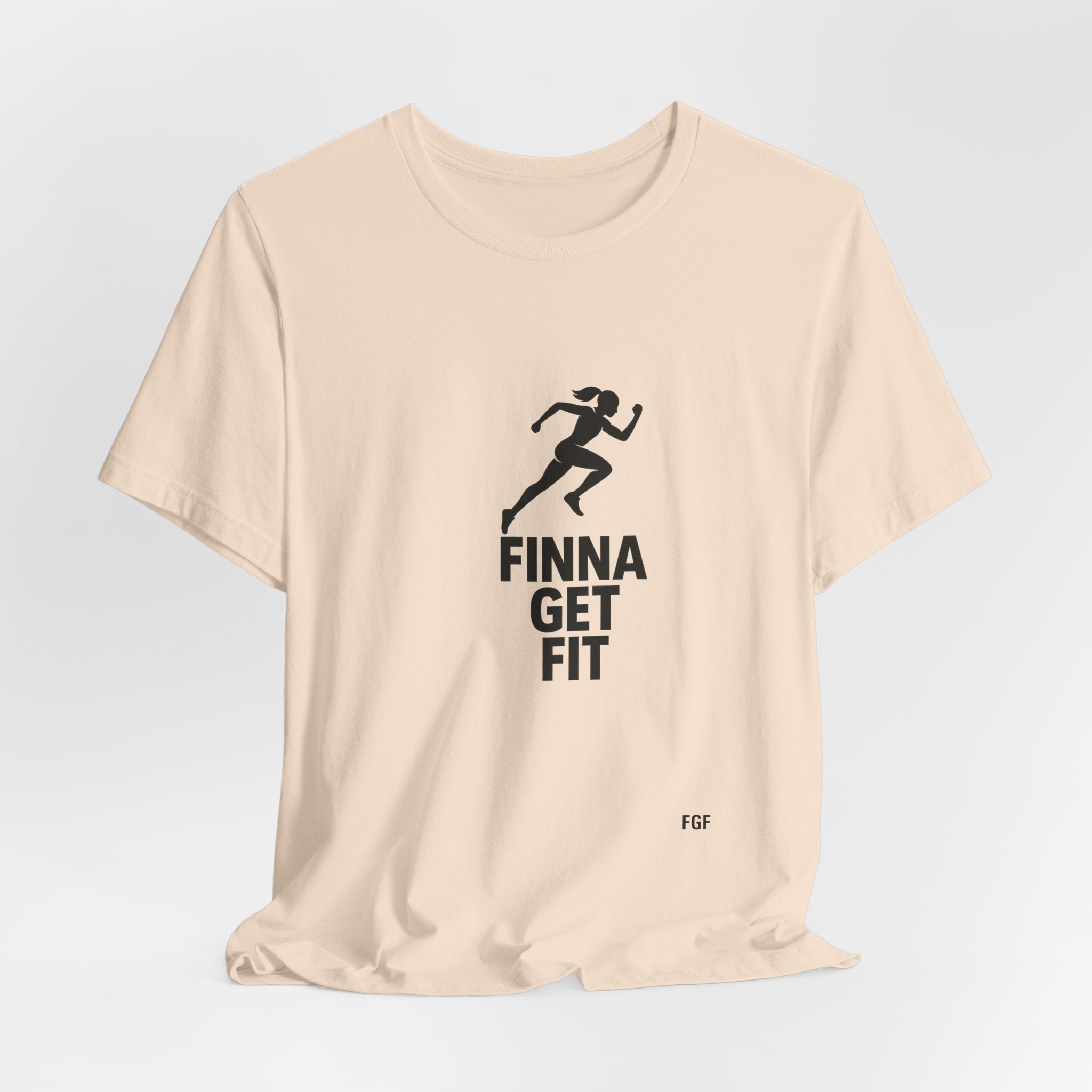 Finna Get Fit Tee — Motivational Running Fitness T-Shirt