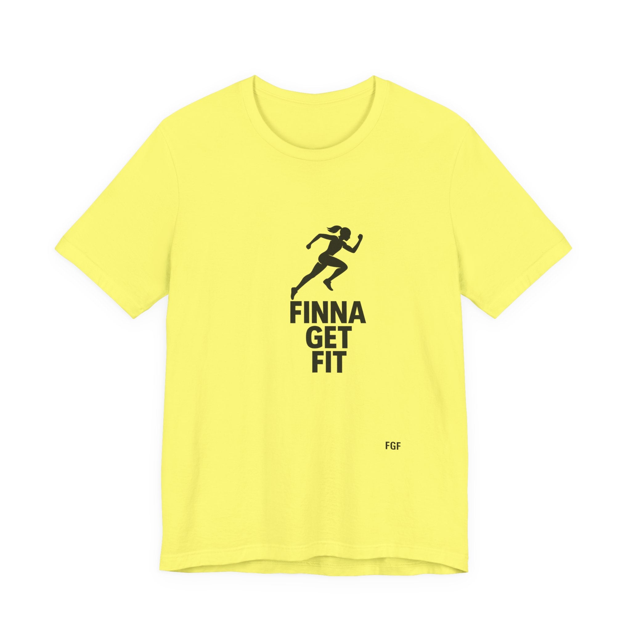 Finna Get Fit Tee — Motivational Running Fitness T-Shirt