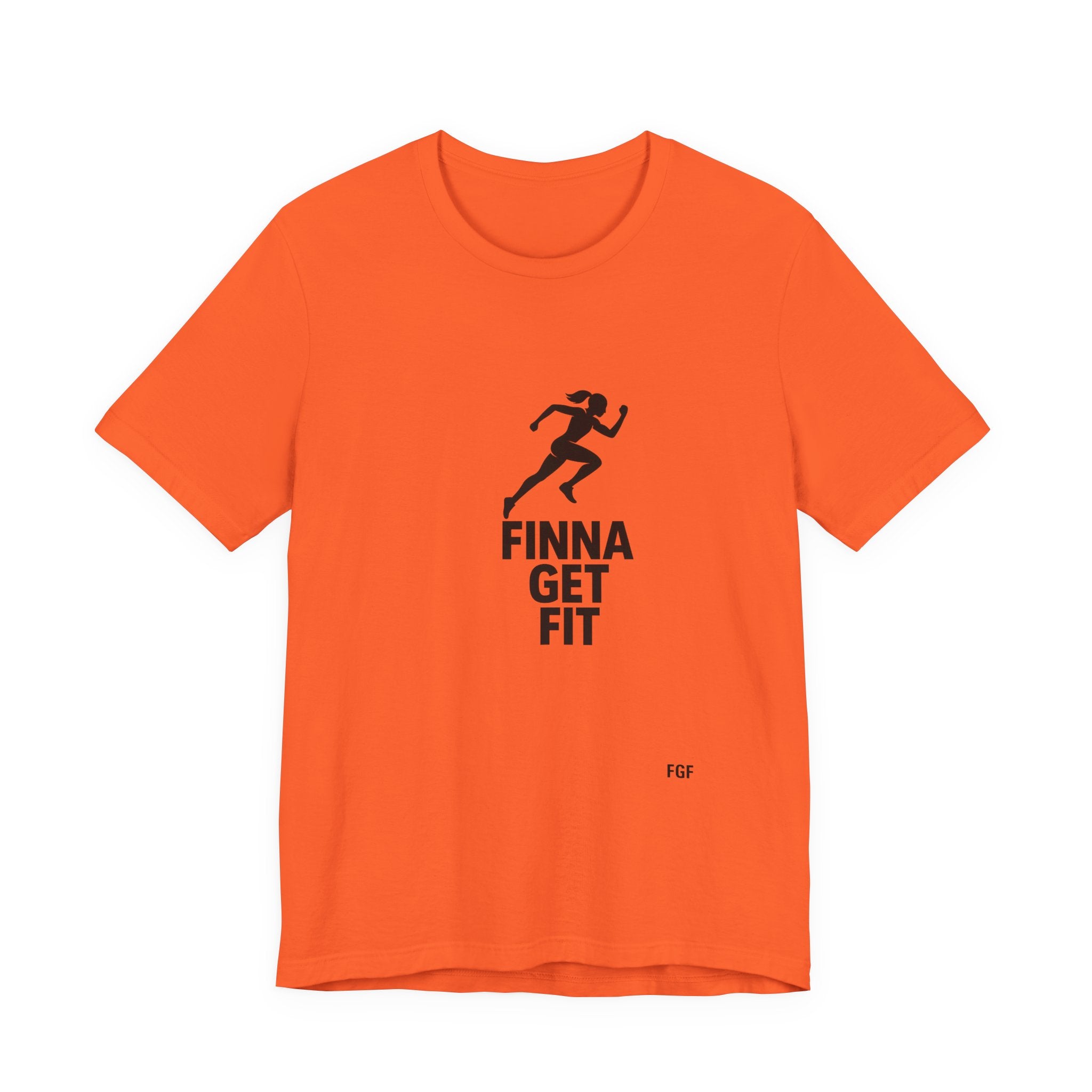 Finna Get Fit Tee — Motivational Running Fitness T-Shirt