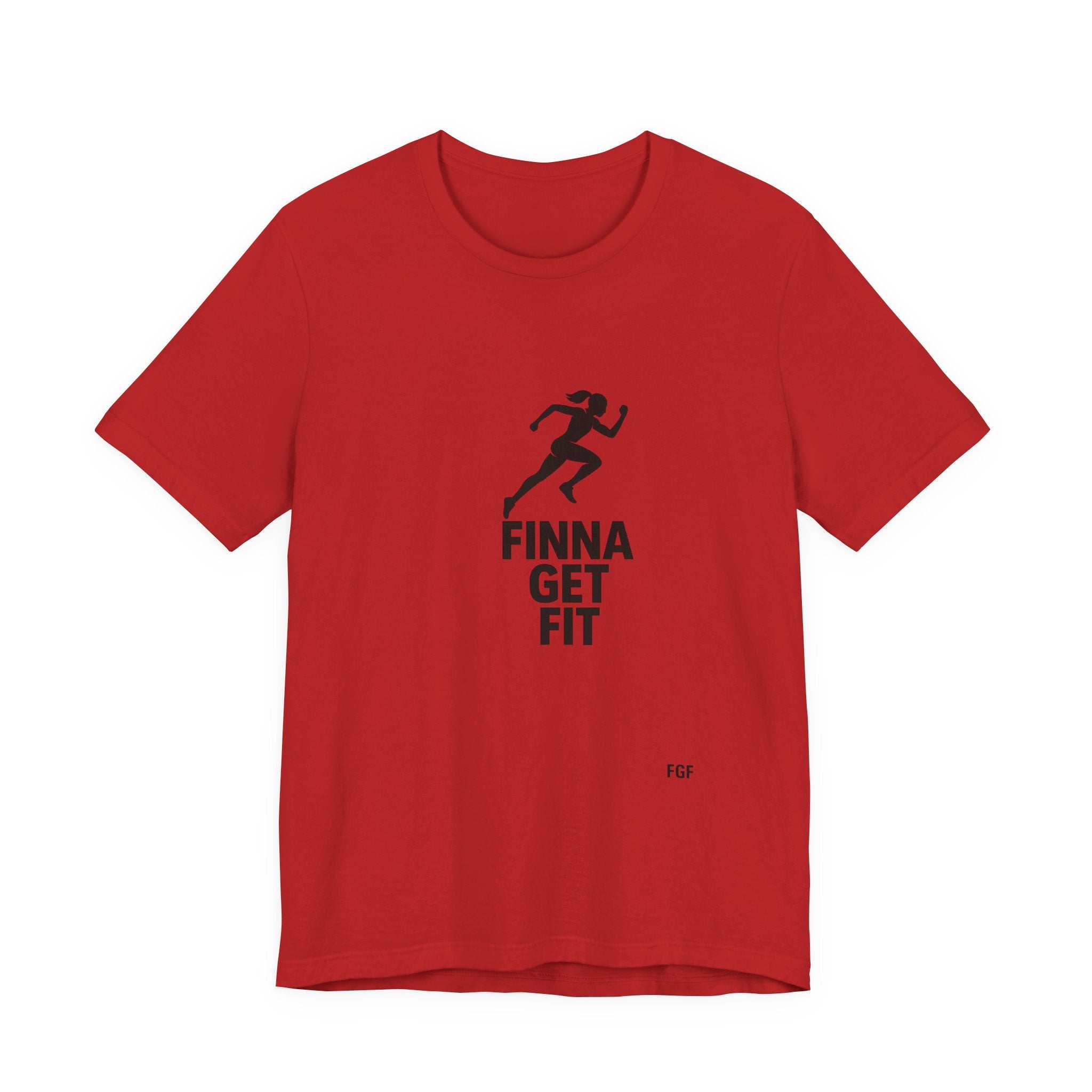 Finna Get Fit Tee — Motivational Running Fitness T-Shirt