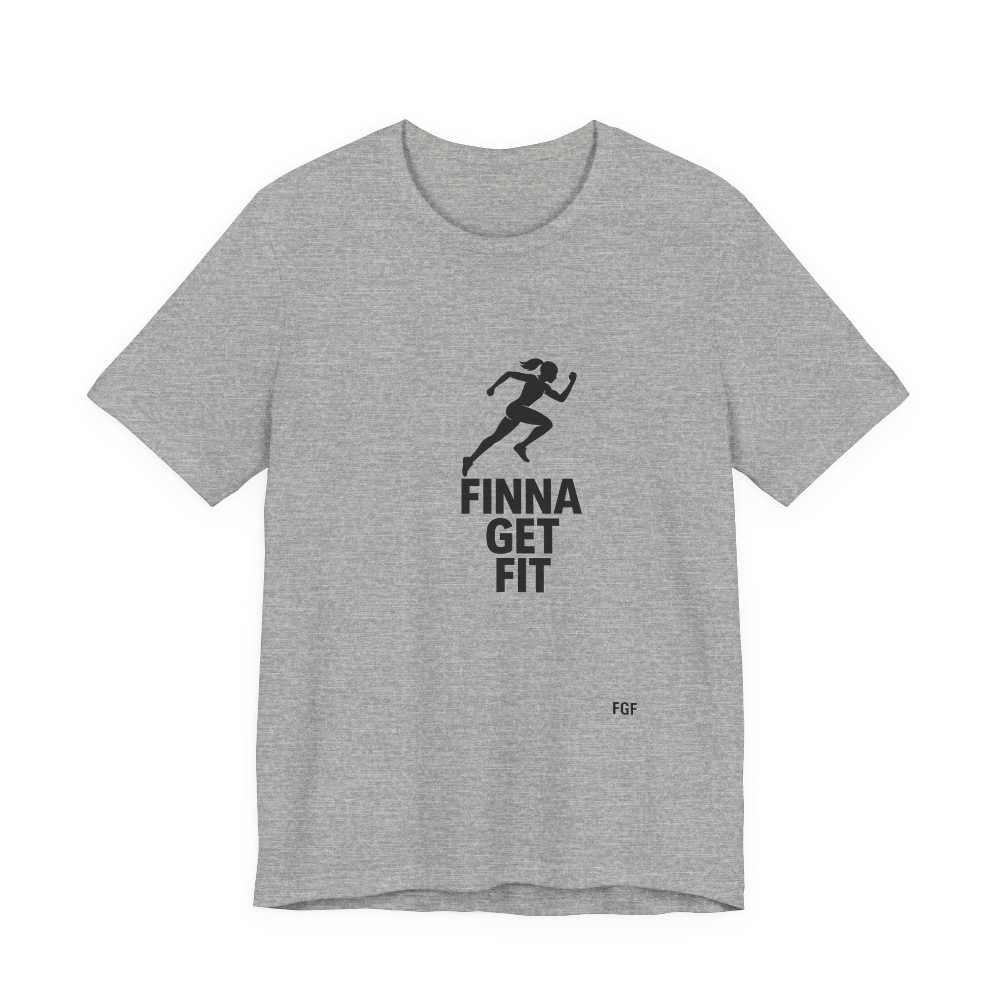 Finna Get Fit Tee — Motivational Running Fitness T-Shirt