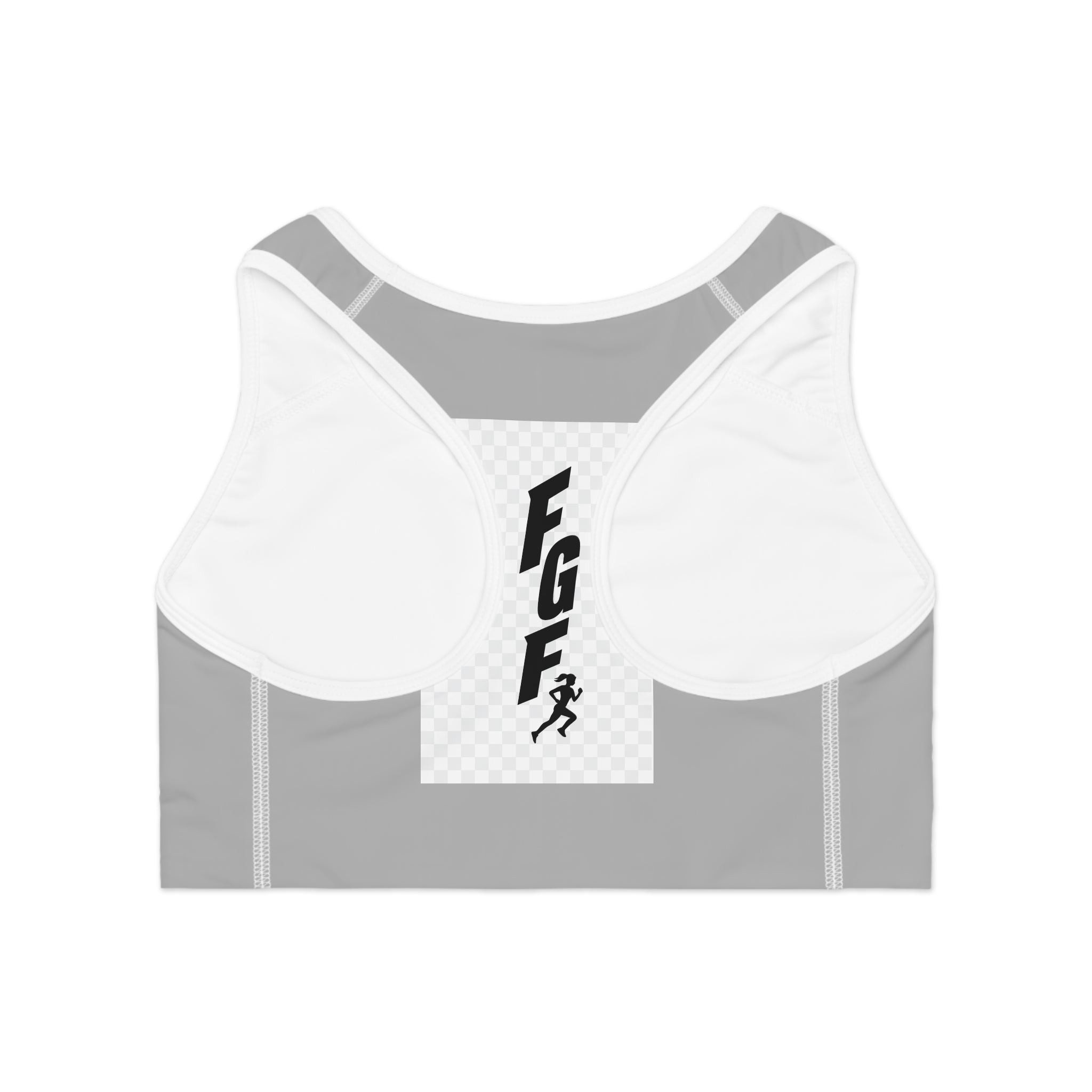 Sports Bra — "Finna Get Fit" Running Motivational Activewear
