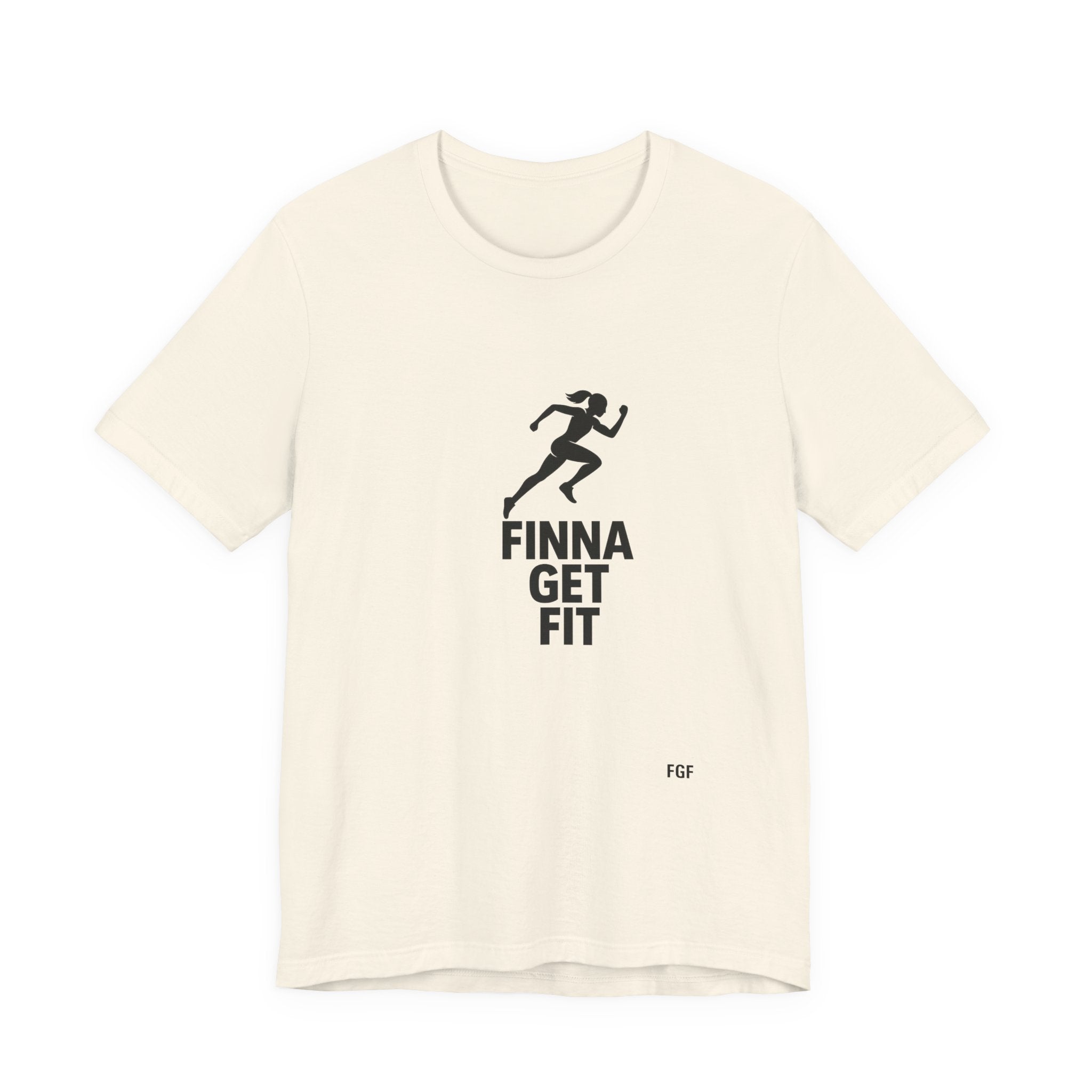 Finna Get Fit Tee — Motivational Running Fitness T-Shirt