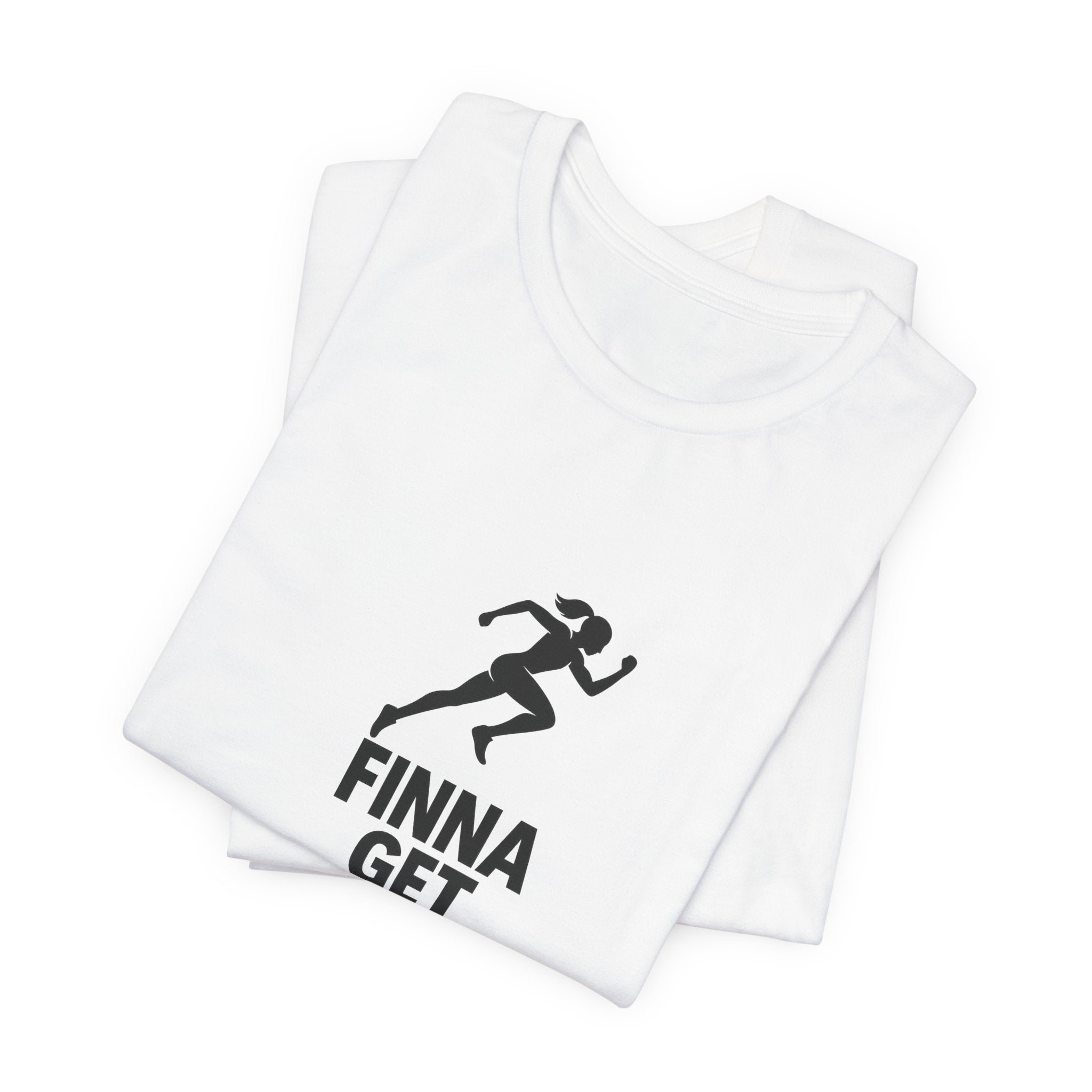 Finna Get Fit Tee — Motivational Running Fitness T-Shirt
