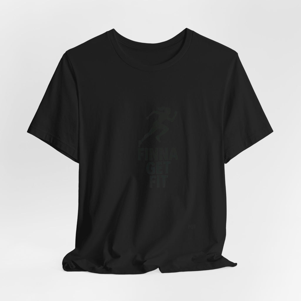 Finna Get Fit Tee — Motivational Running Fitness T-Shirt