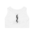 Sports Bra — "Finna Get Fit" Running Motivational Activewear