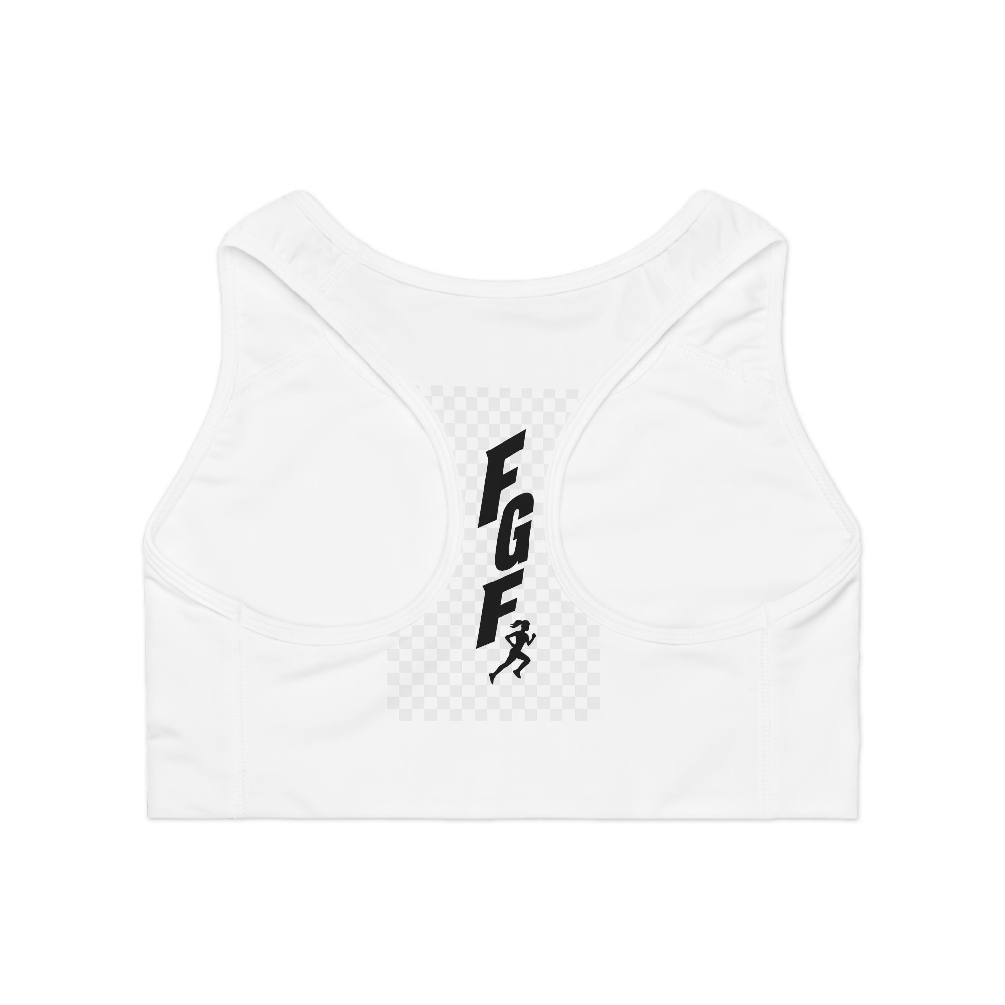 Sports Bra — "Finna Get Fit" Running Motivational Activewear