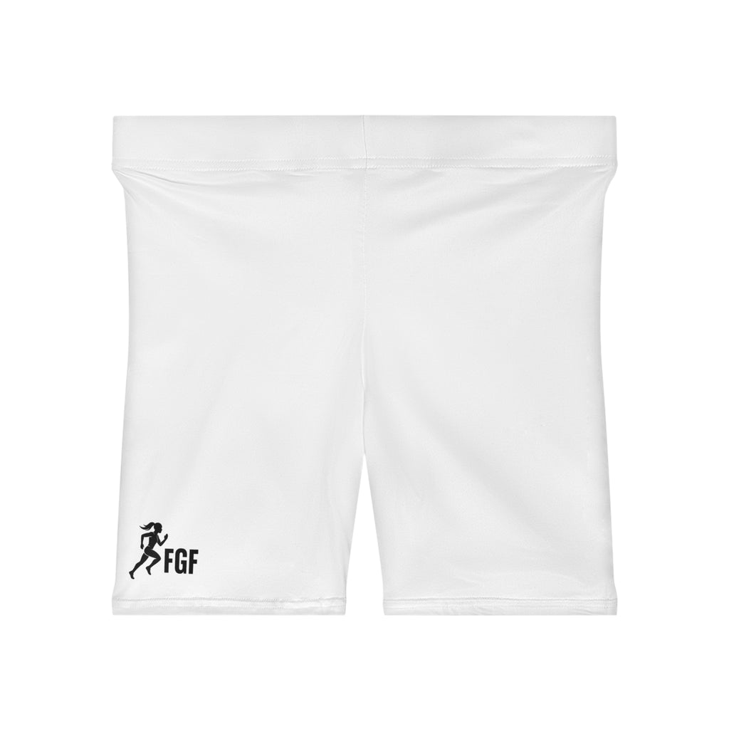 Finna Get Fit Running Logo Biker Shorts