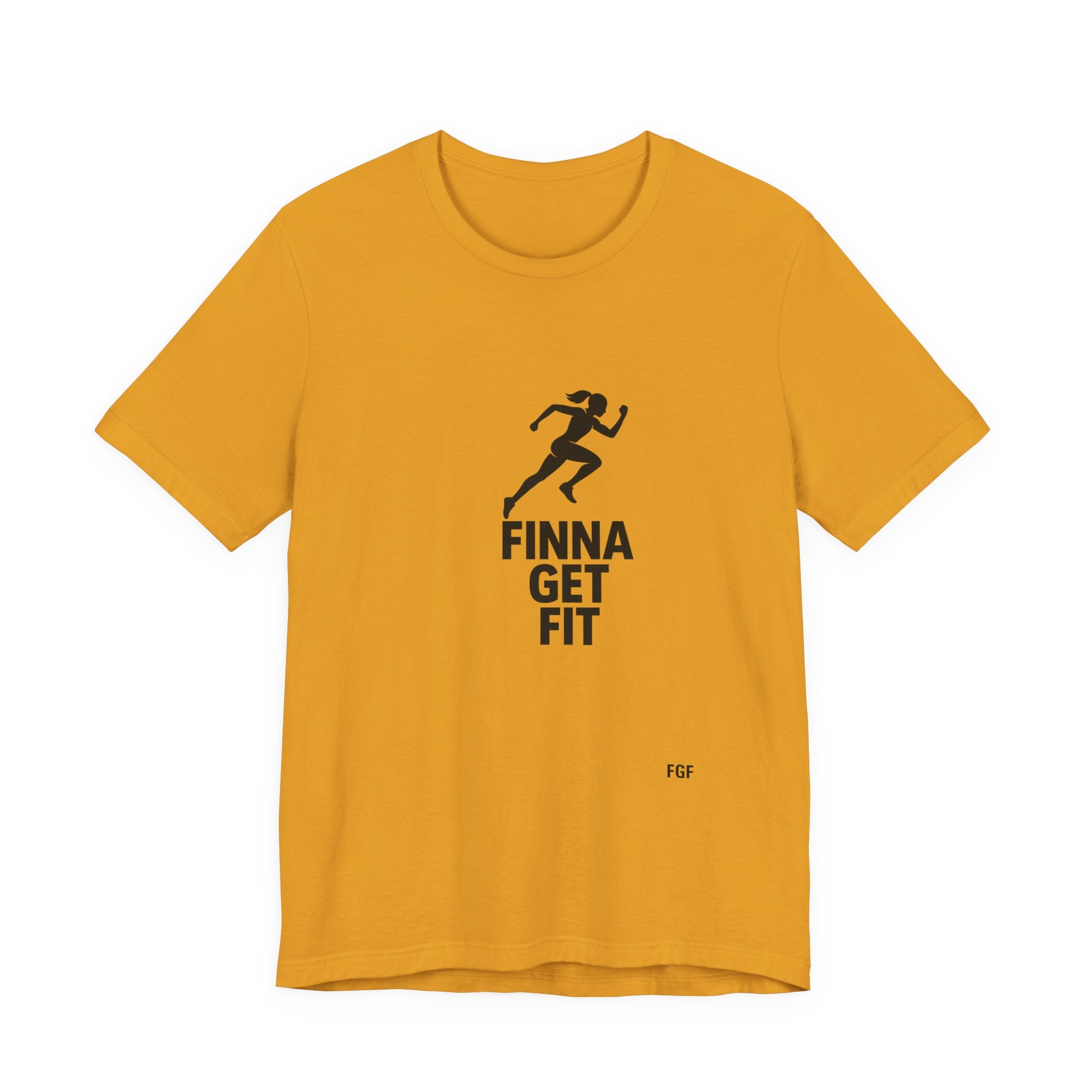 Finna Get Fit Tee — Motivational Running Fitness T-Shirt