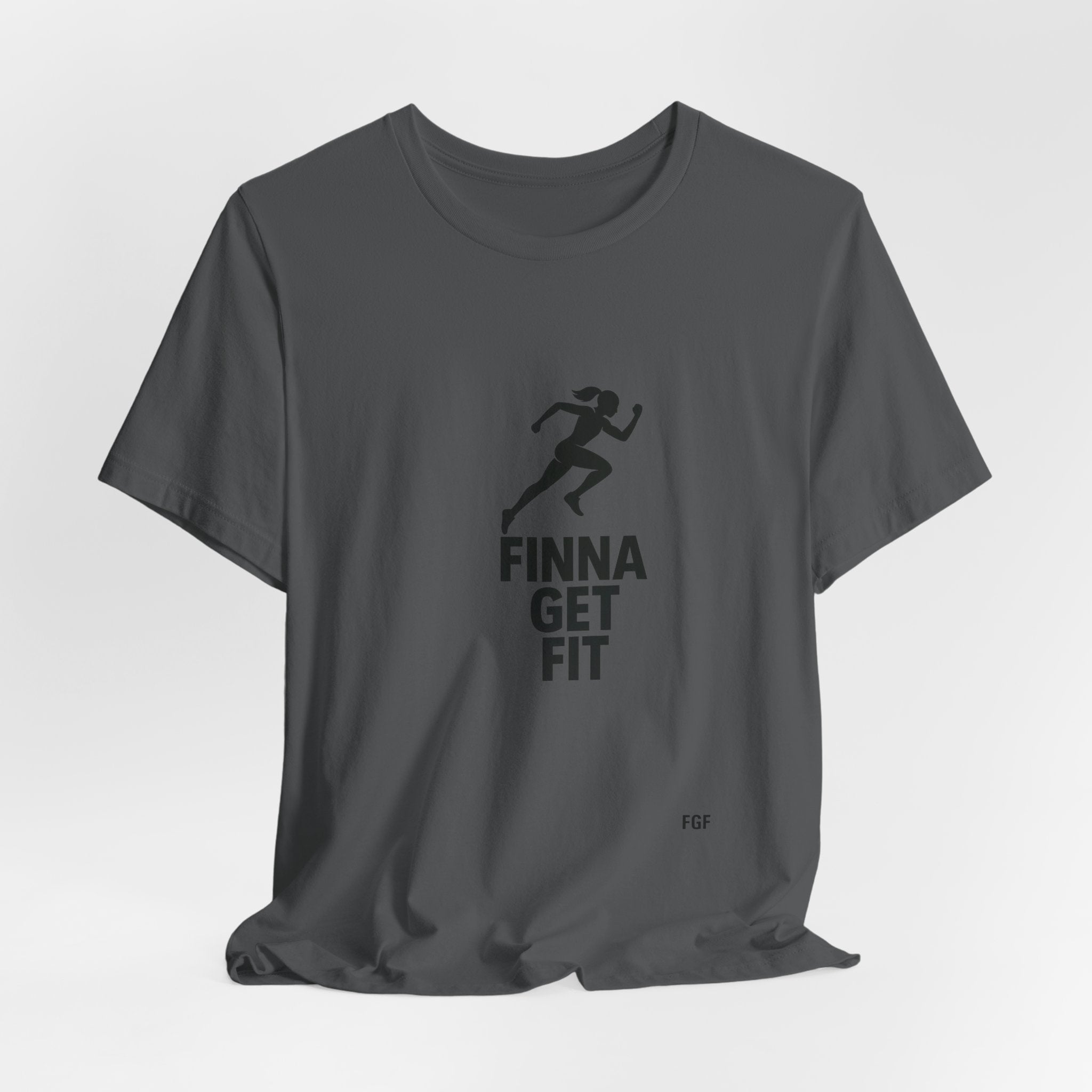 Finna Get Fit Tee — Motivational Running Fitness T-Shirt