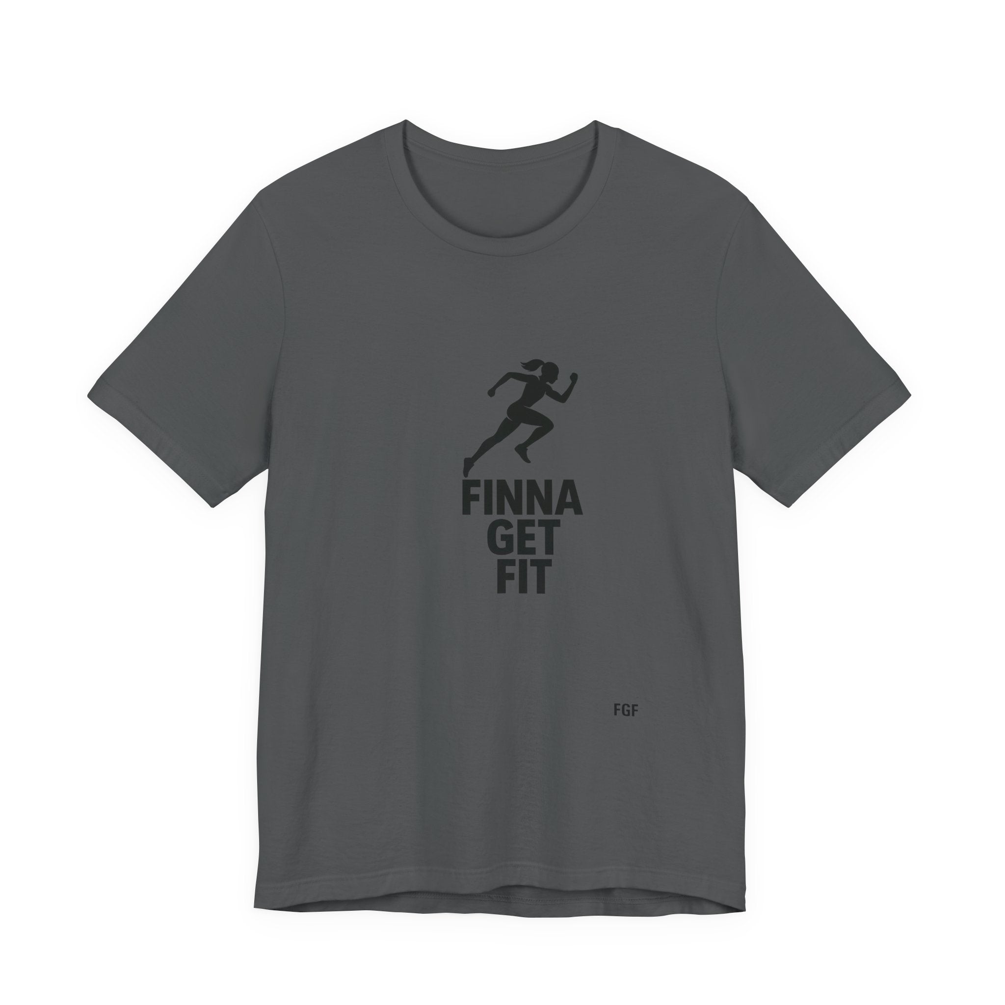 Finna Get Fit Tee — Motivational Running Fitness T-Shirt