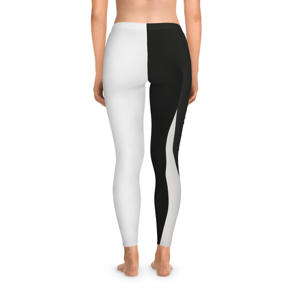 Finna Get Fit Leggings — Motivational Workout Leggings with Heartbeat Graphic