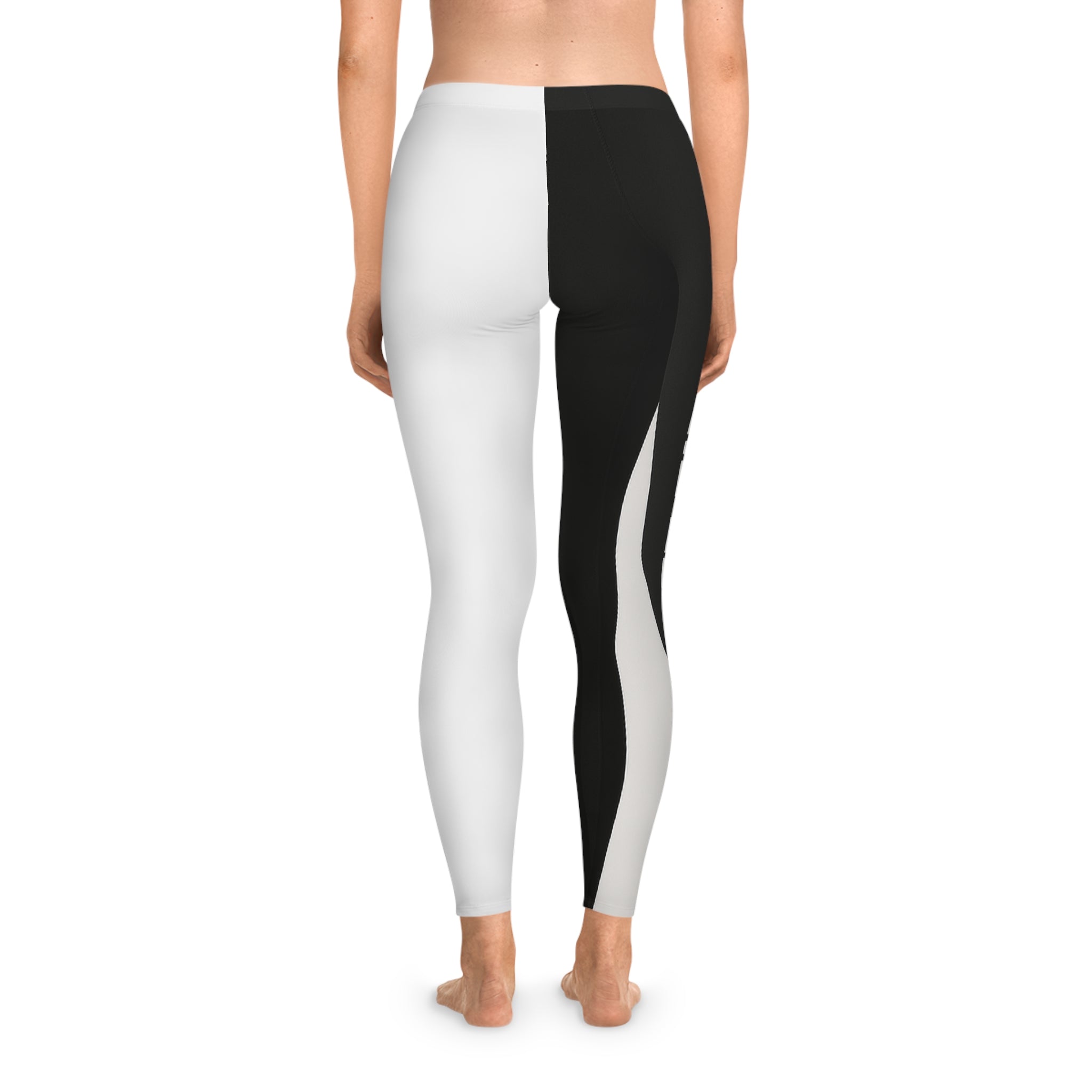 Finna Get Fit Leggings — Motivational Workout Leggings with Heartbeat Graphic