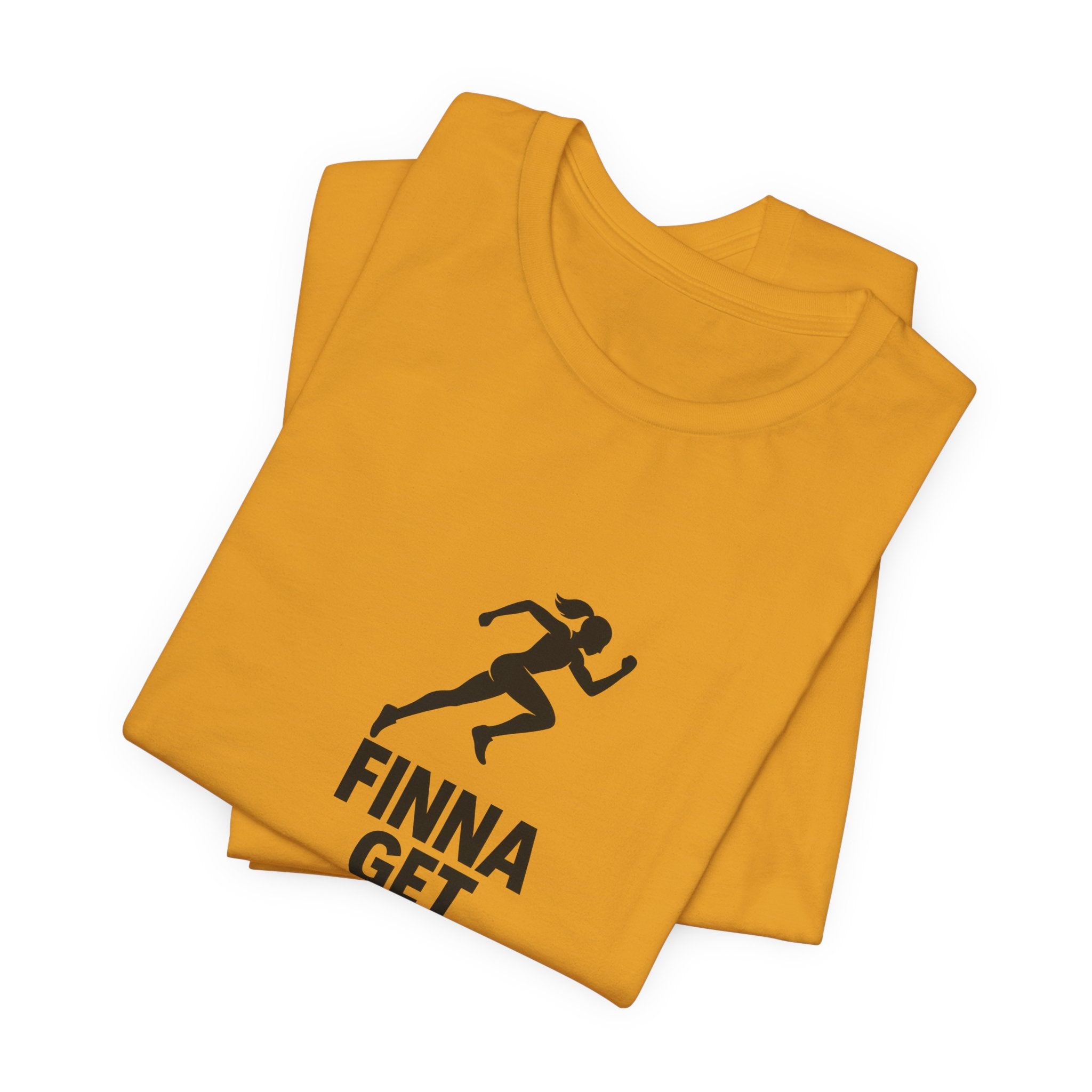 Finna Get Fit Tee — Motivational Running Fitness T-Shirt