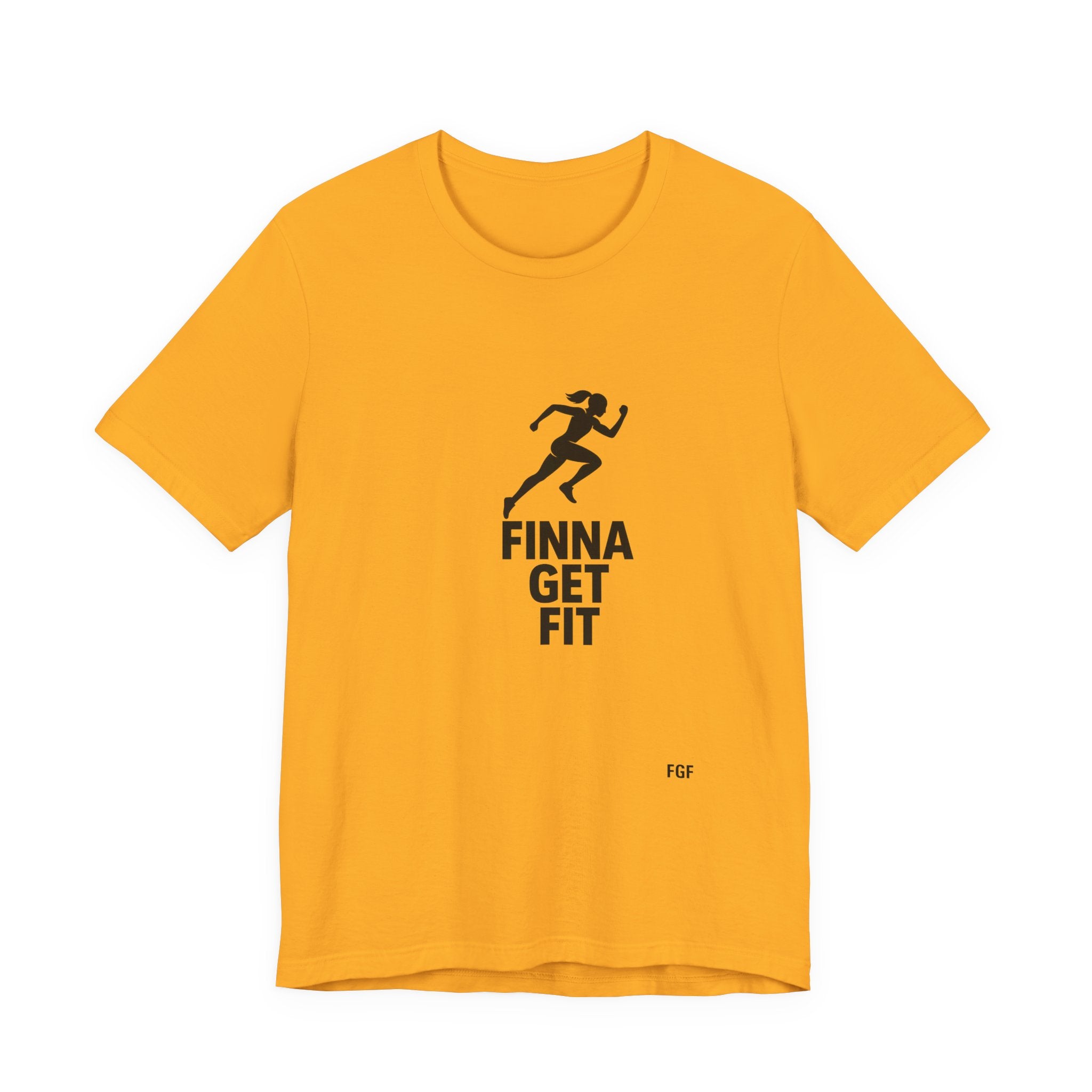 Finna Get Fit Tee — Motivational Running Fitness T-Shirt