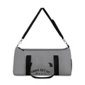 "Finna Get Fit" Gray Fitness Duffel Bag — Gym Workout Travel Bag