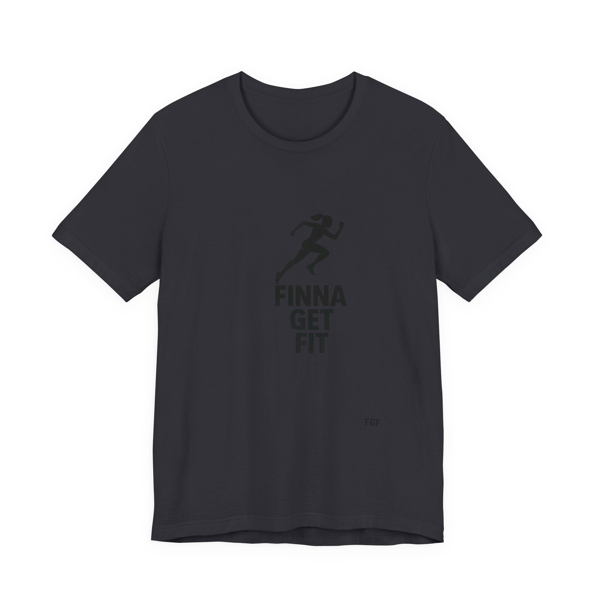 Finna Get Fit Tee — Motivational Running Fitness T-Shirt