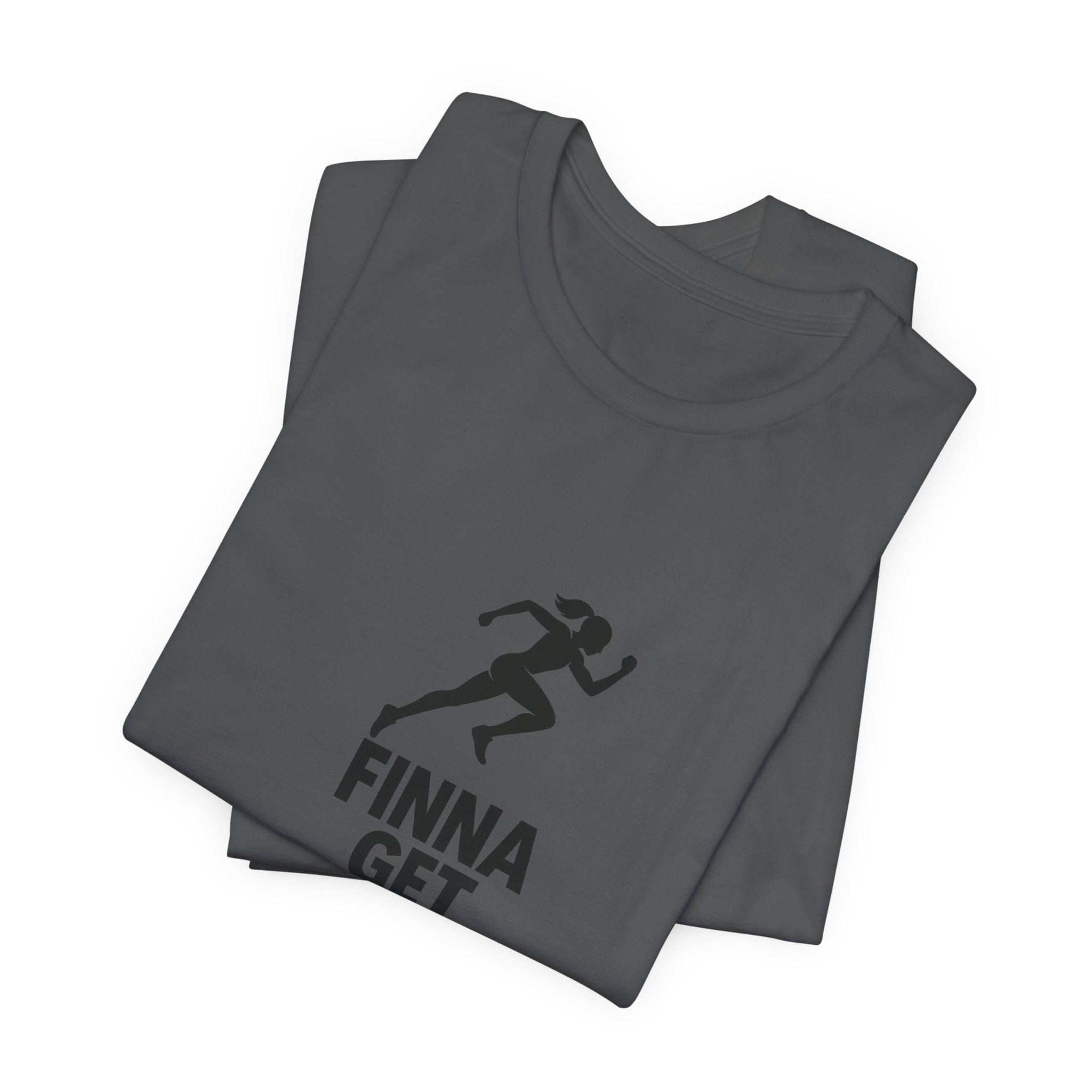 Finna Get Fit Tee — Motivational Running Fitness T-Shirt