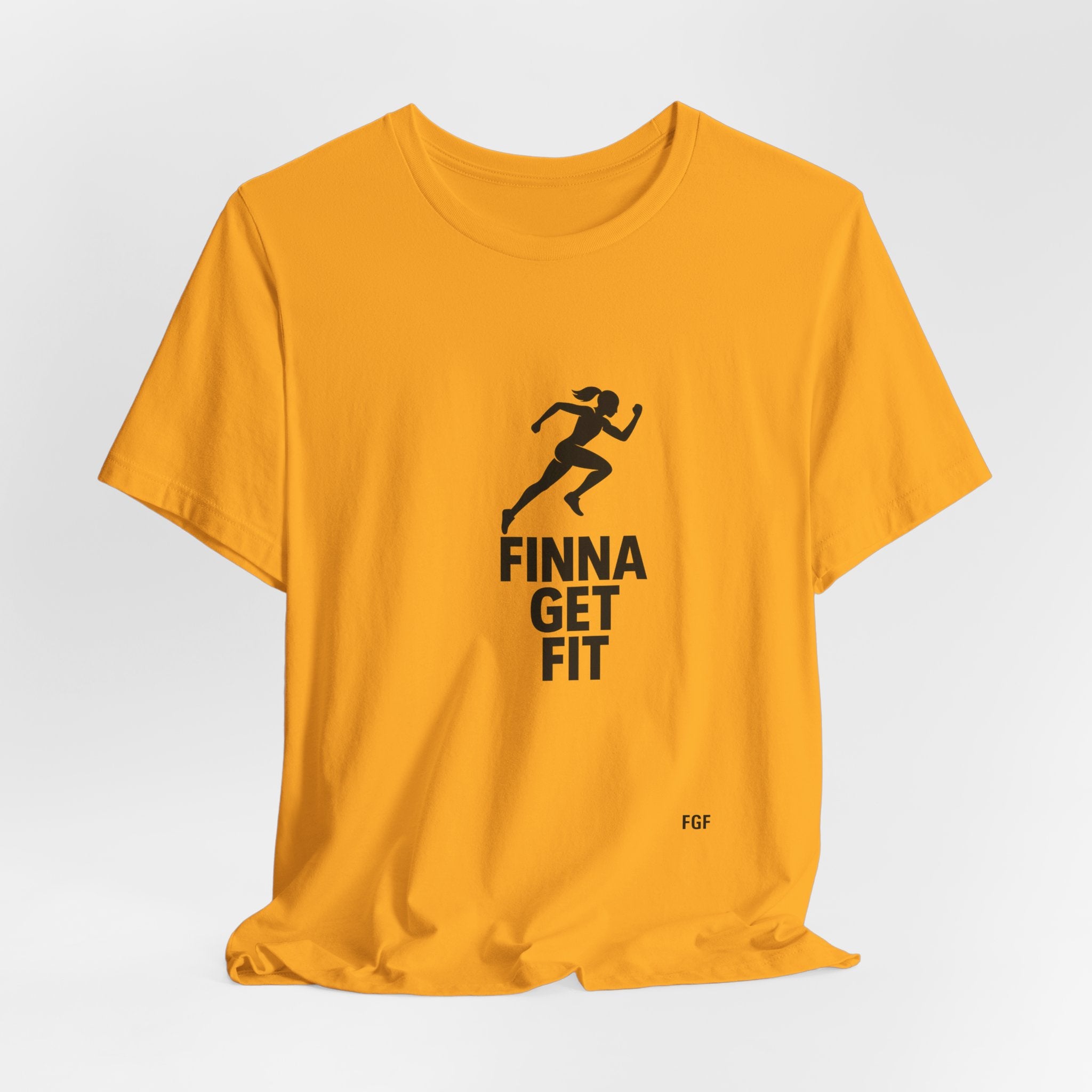 Finna Get Fit Tee — Motivational Running Fitness T-Shirt
