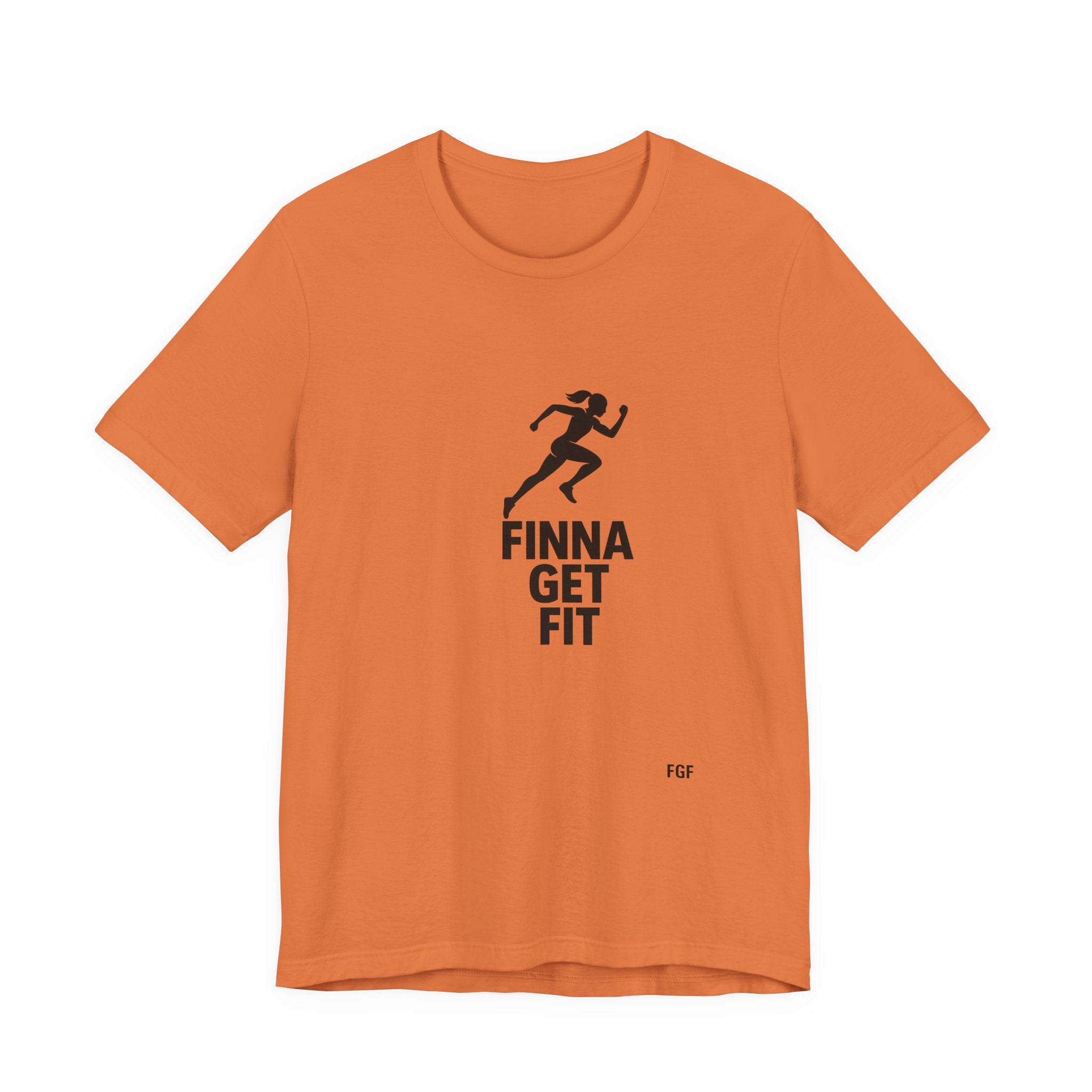 Finna Get Fit Tee — Motivational Running Fitness T-Shirt