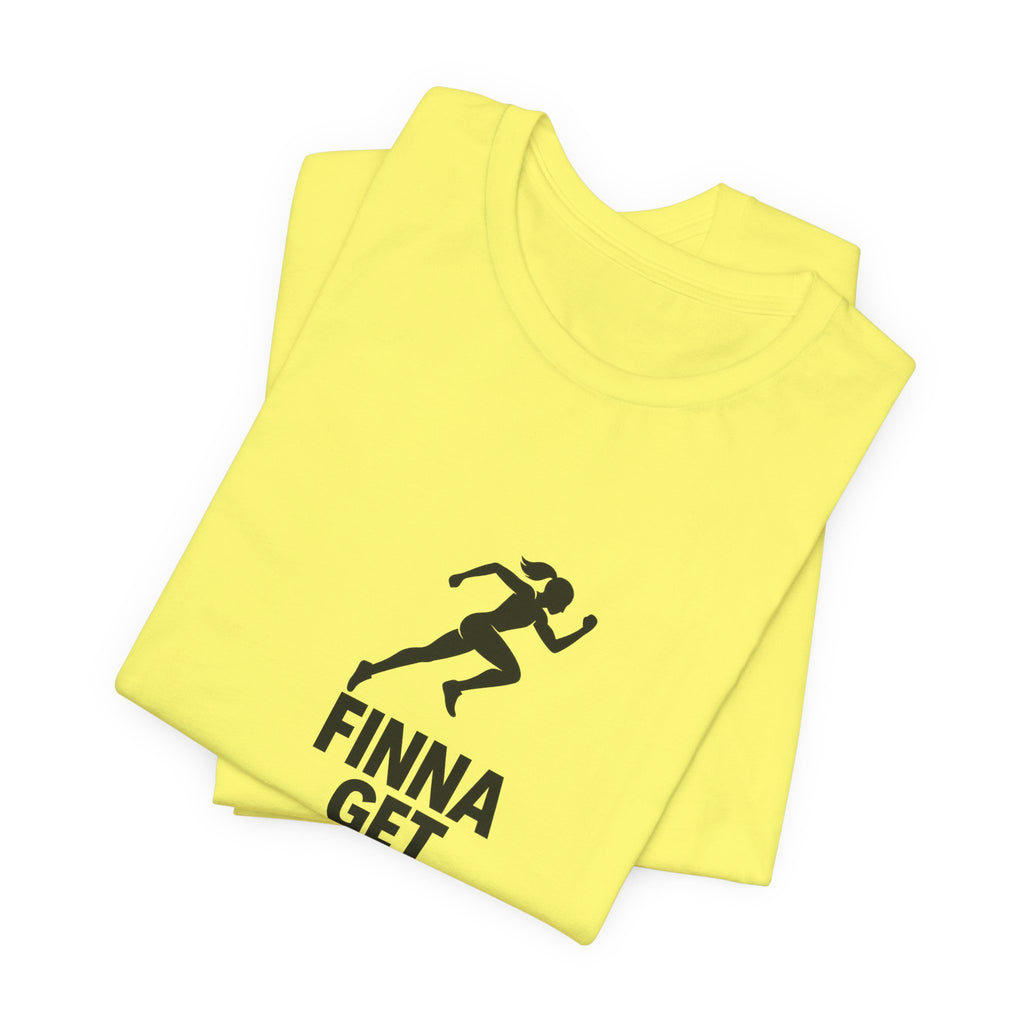 Finna Get Fit Tee — Motivational Running Fitness T-Shirt