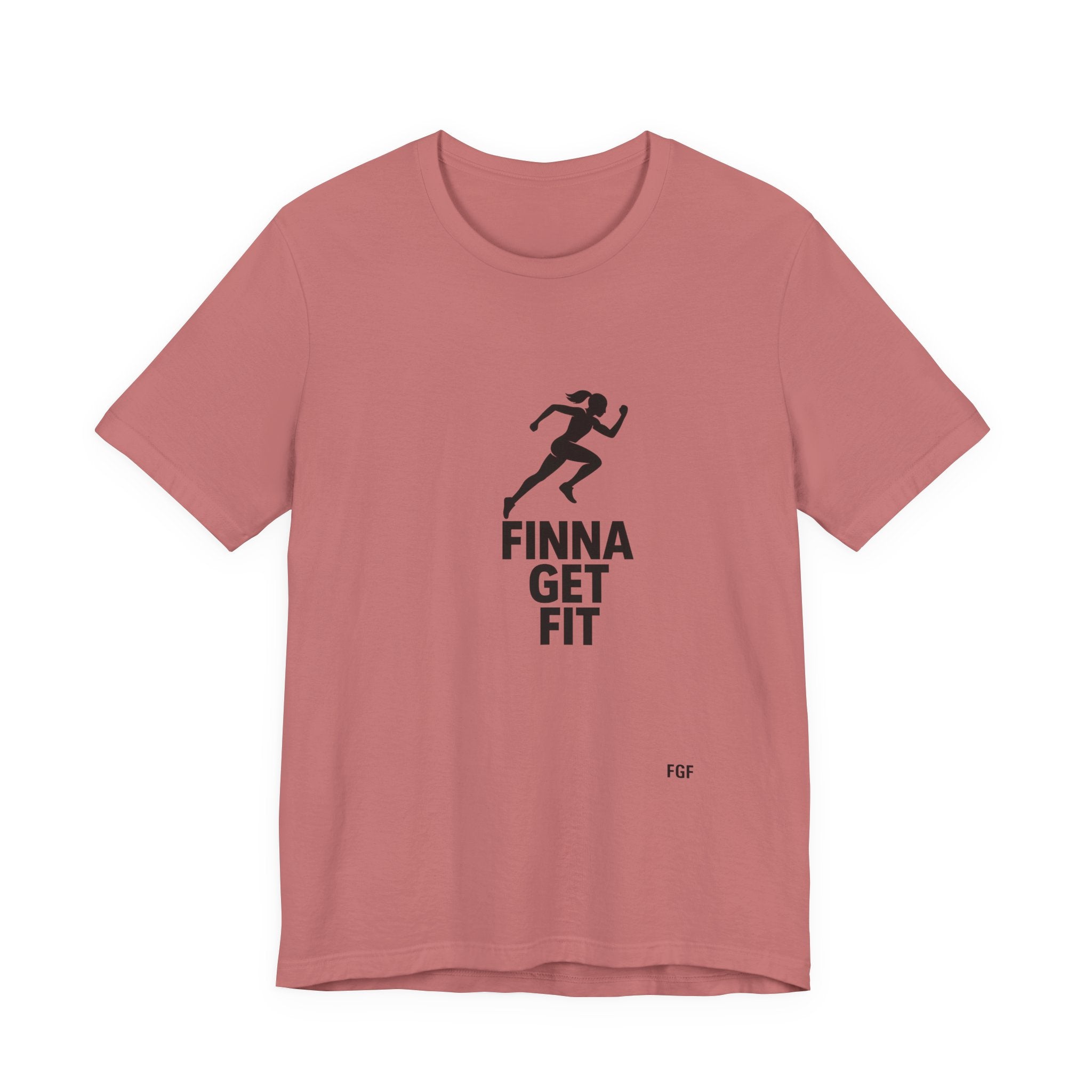Finna Get Fit Tee — Motivational Running Fitness T-Shirt