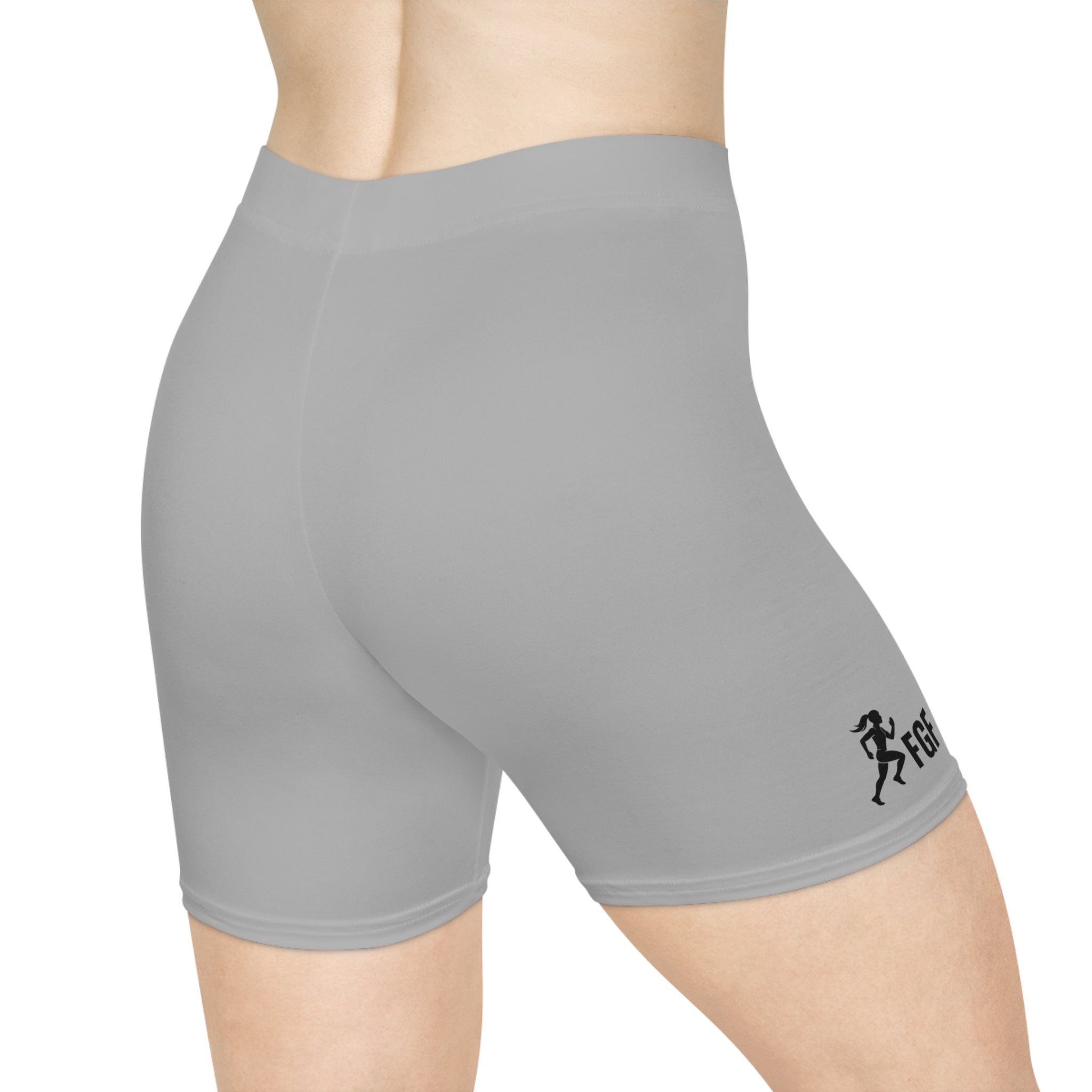 Finna Get Fit Running Logo Biker Shorts