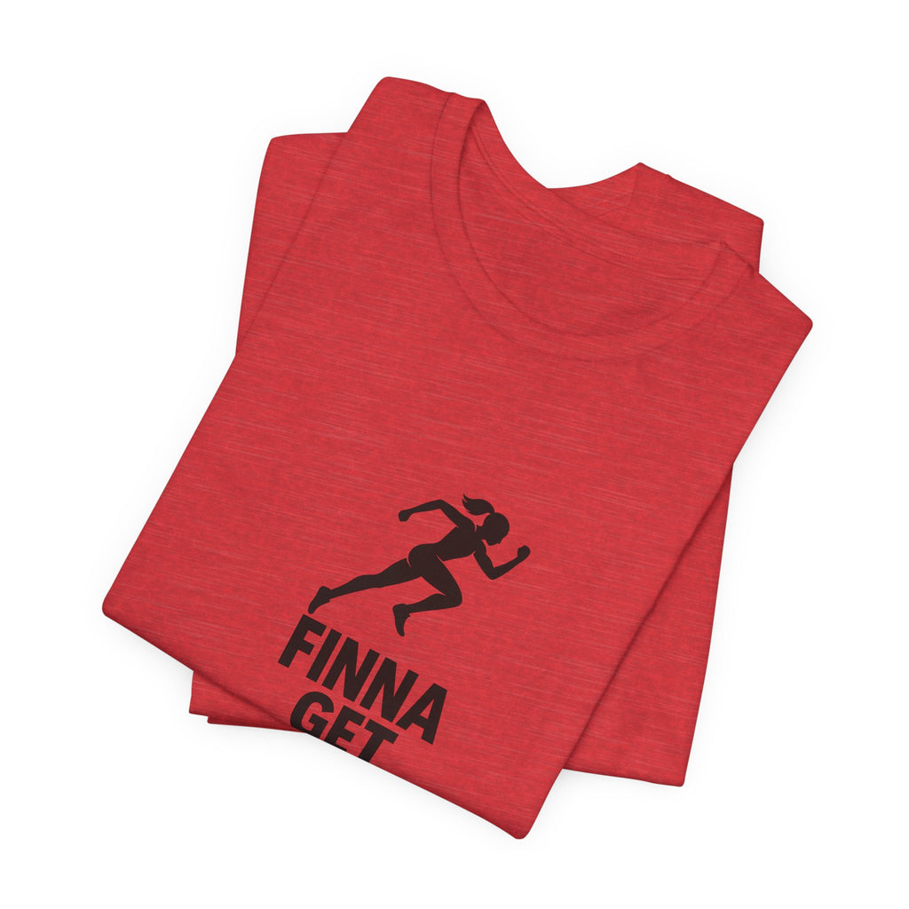 Finna Get Fit Tee — Motivational Running Fitness T-Shirt