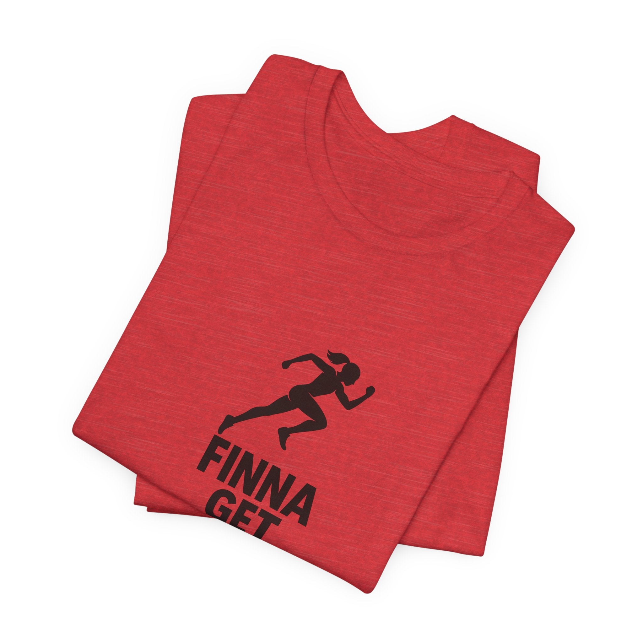 Finna Get Fit Tee — Motivational Running Fitness T-Shirt