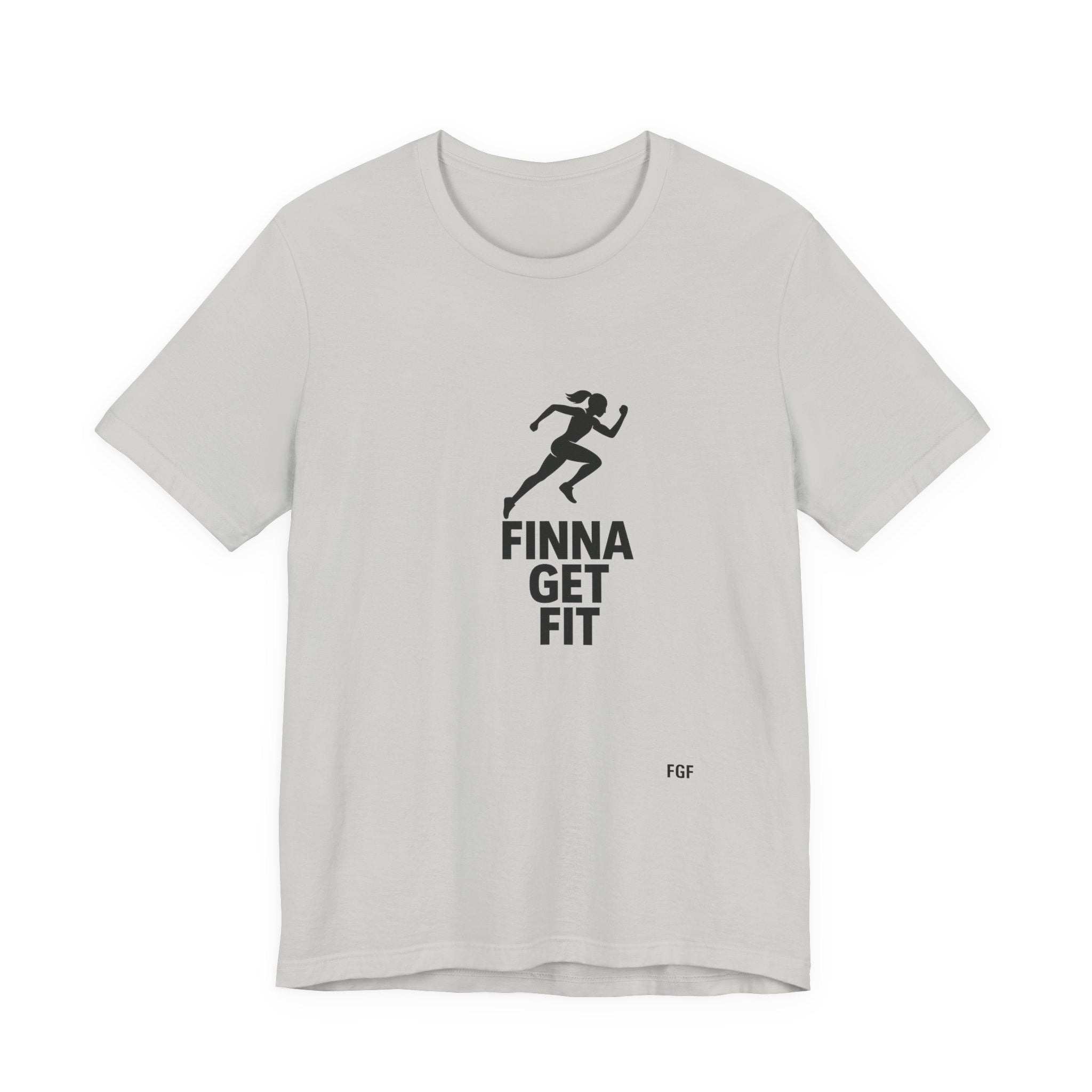Finna Get Fit Tee — Motivational Running Fitness T-Shirt