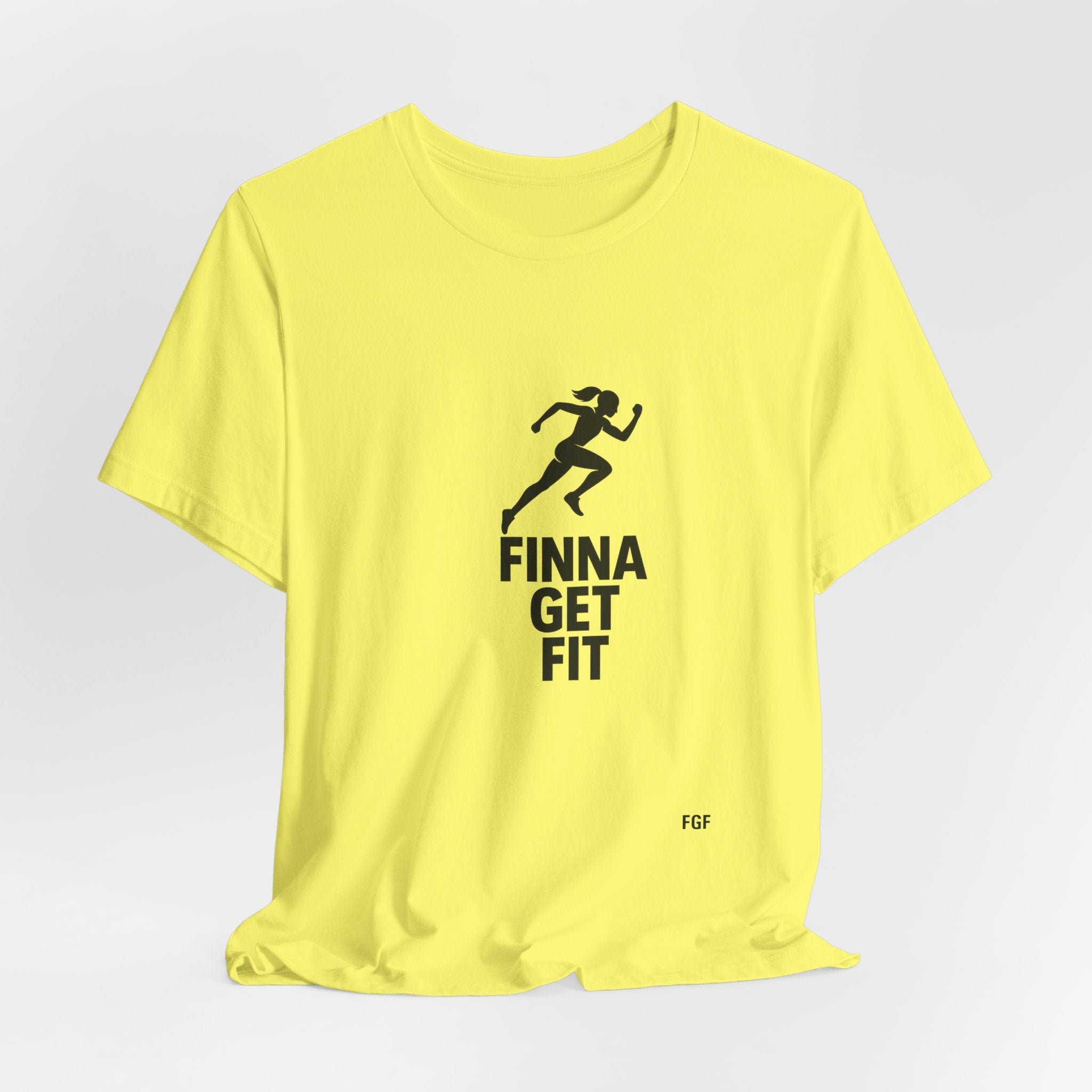 Finna Get Fit Tee — Motivational Running Fitness T-Shirt