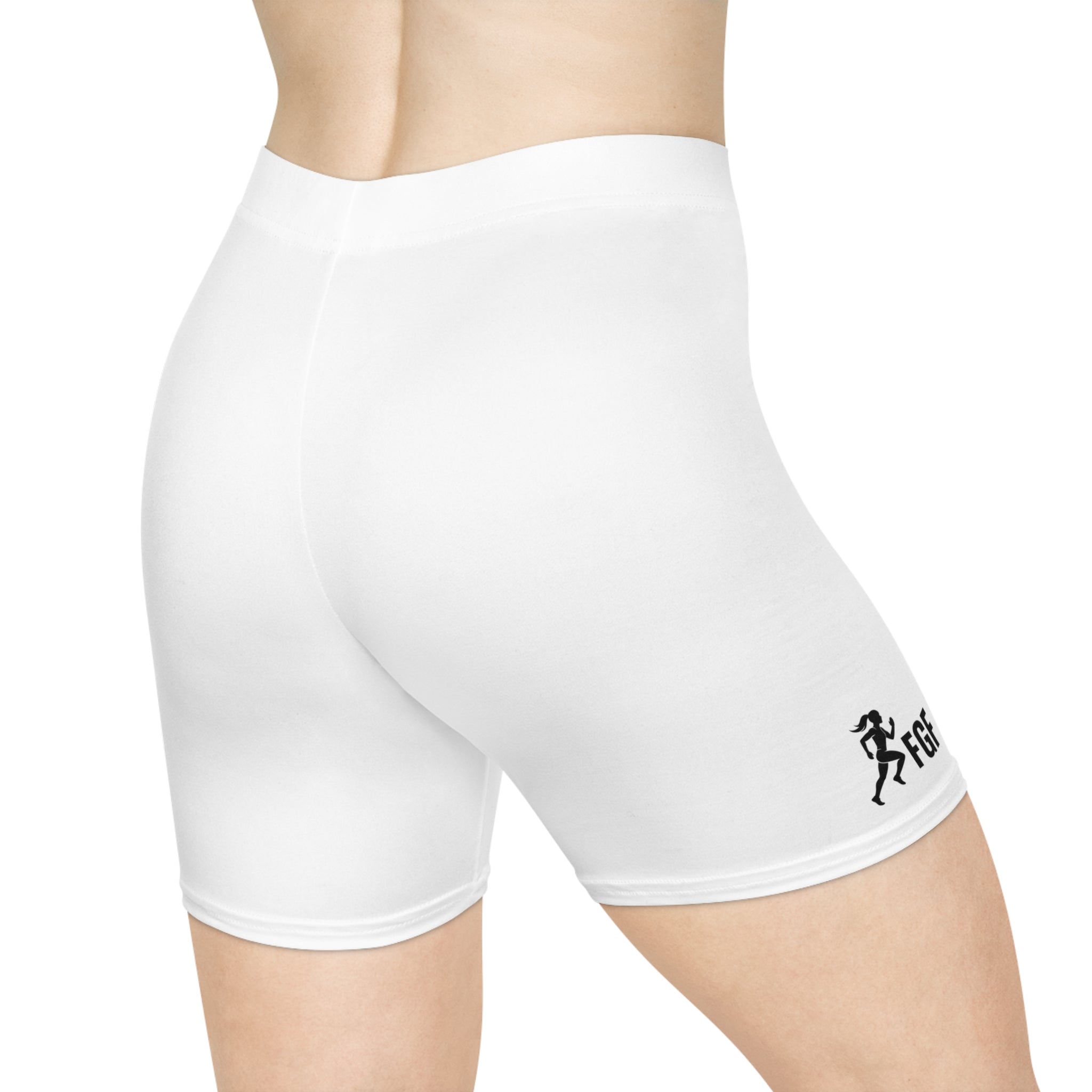 Finna Get Fit Running Logo Biker Shorts