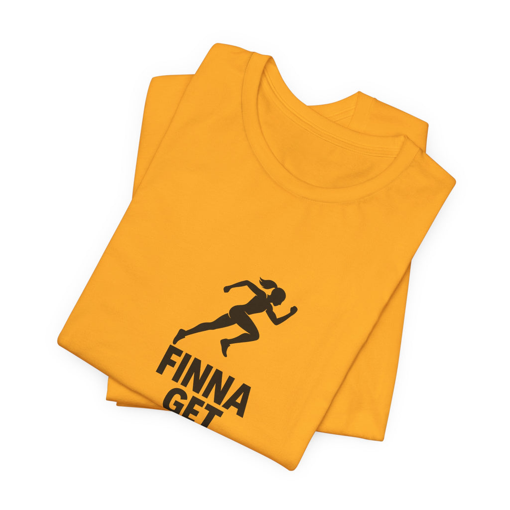 Finna Get Fit Tee — Motivational Running Fitness T-Shirt