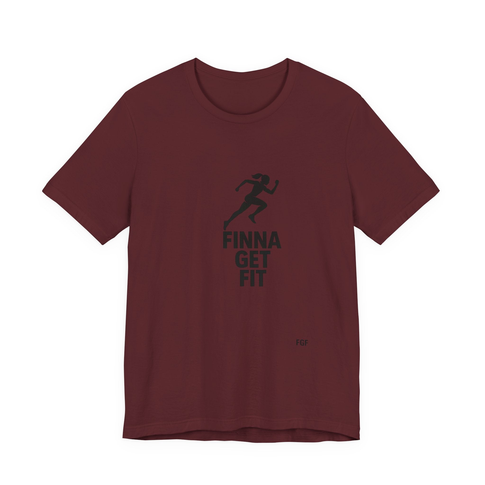 Finna Get Fit Tee — Motivational Running Fitness T-Shirt