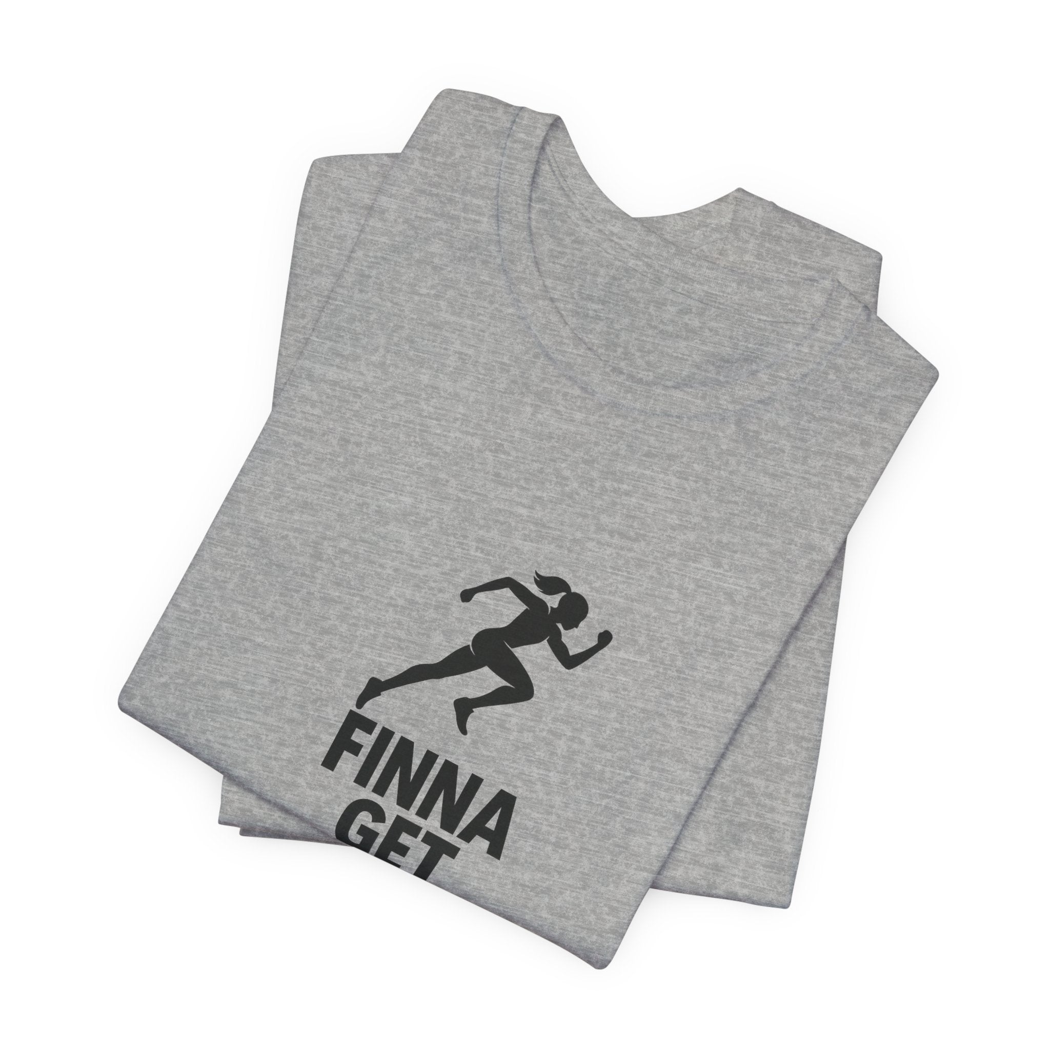 Finna Get Fit Tee — Motivational Running Fitness T-Shirt