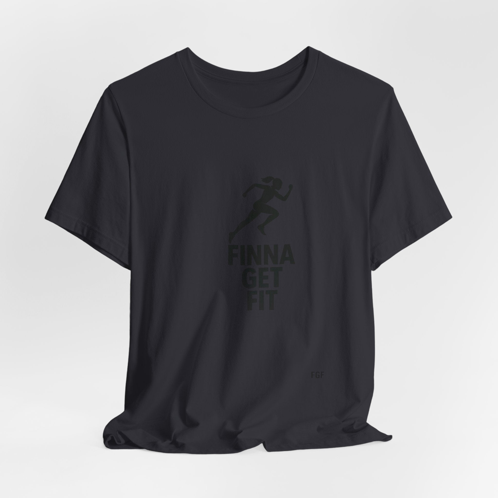 Finna Get Fit Tee — Motivational Running Fitness T-Shirt