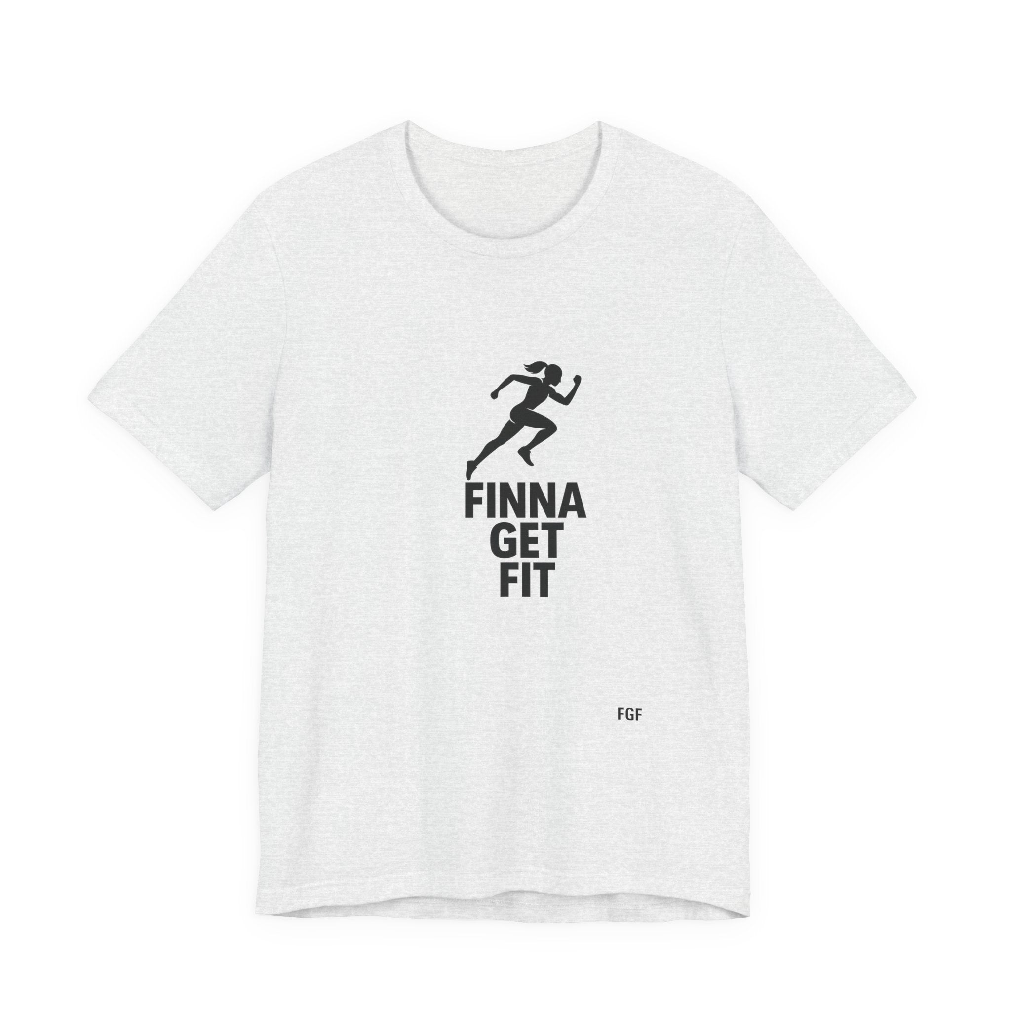 Finna Get Fit Tee — Motivational Running Fitness T-Shirt