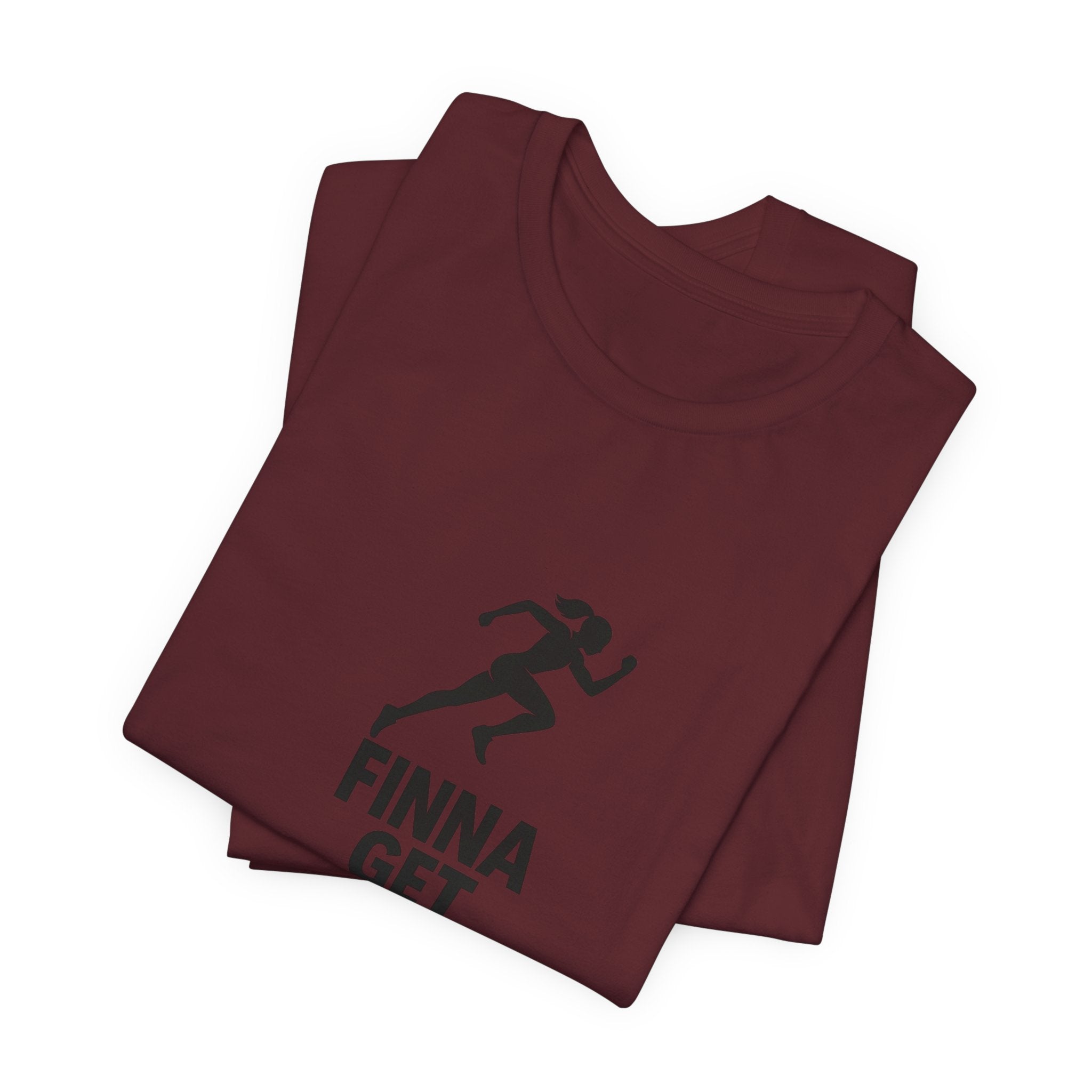 Finna Get Fit Tee — Motivational Running Fitness T-Shirt