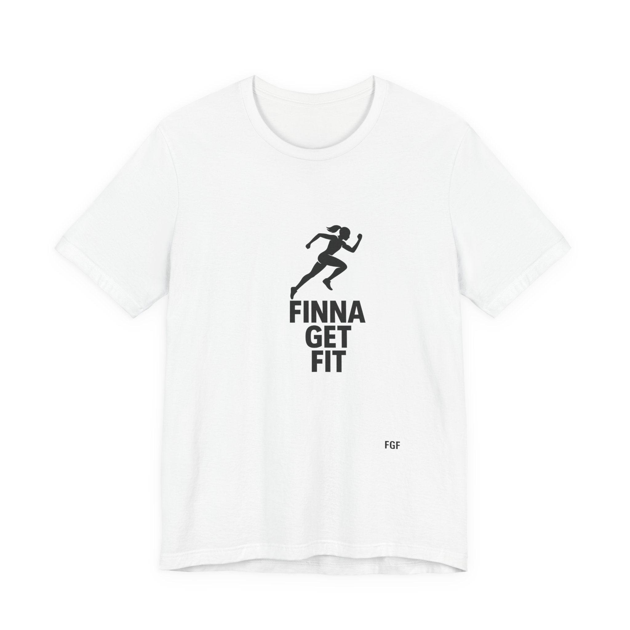 Finna Get Fit Tee — Motivational Running Fitness T-Shirt