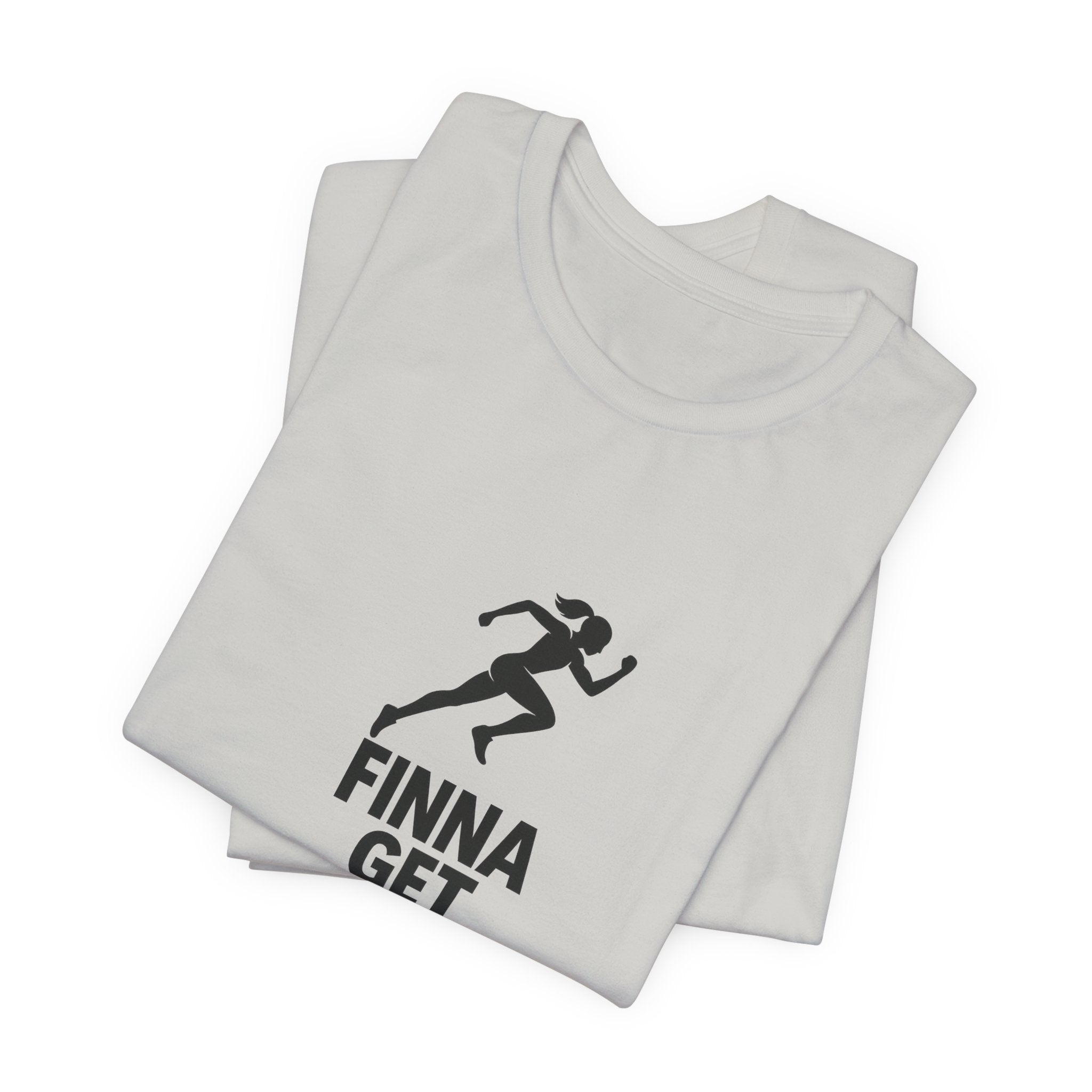 Finna Get Fit Tee — Motivational Running Fitness T-Shirt