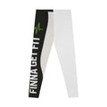 Finna Get Fit Leggings — Motivational Workout Leggings with Heartbeat Graphic