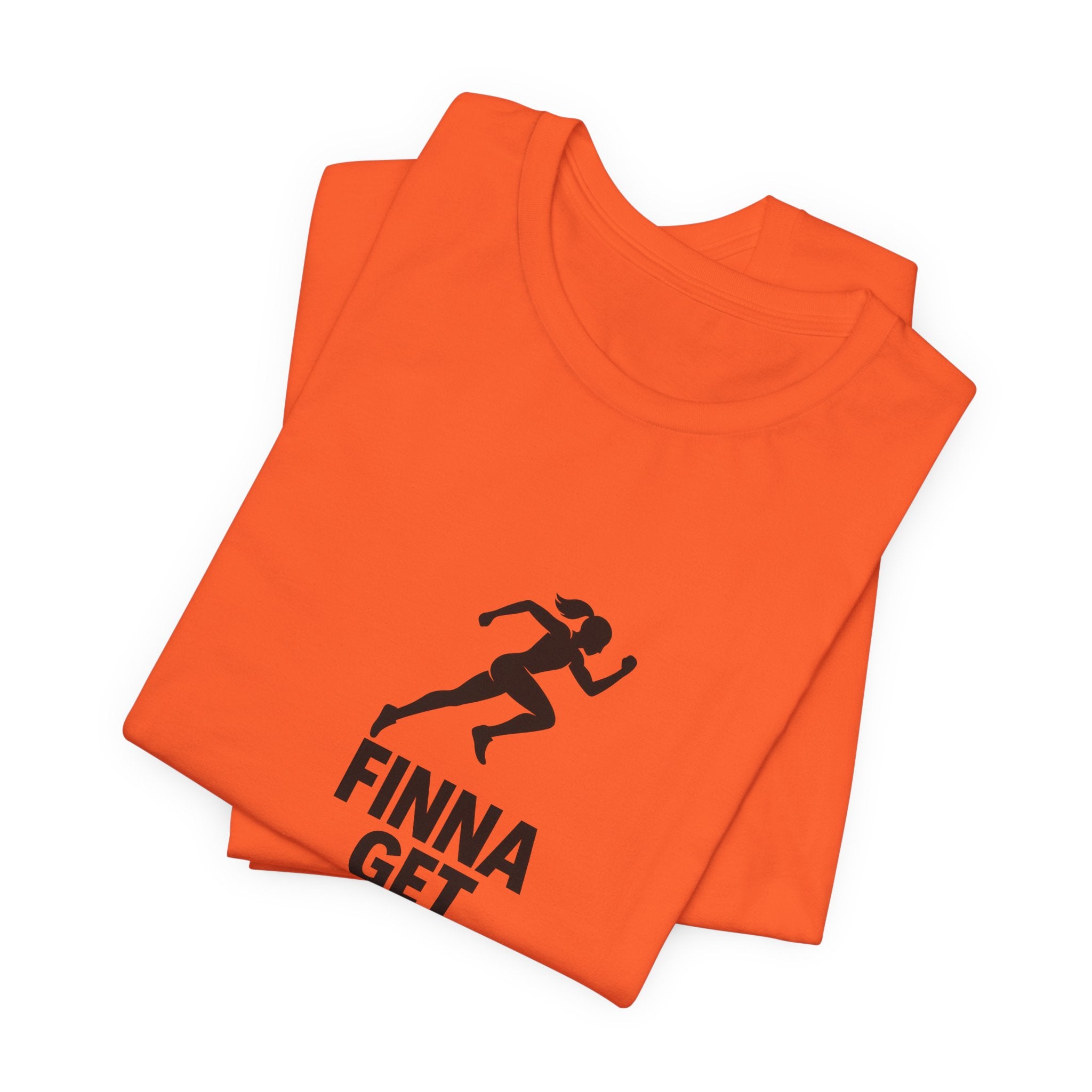 Finna Get Fit Tee — Motivational Running Fitness T-Shirt