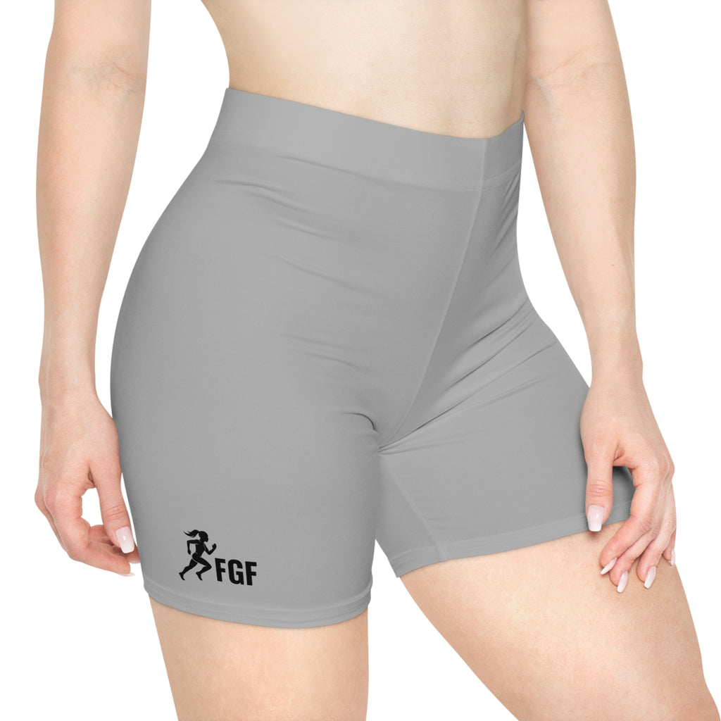 Finna Get Fit Running Logo Biker Shorts