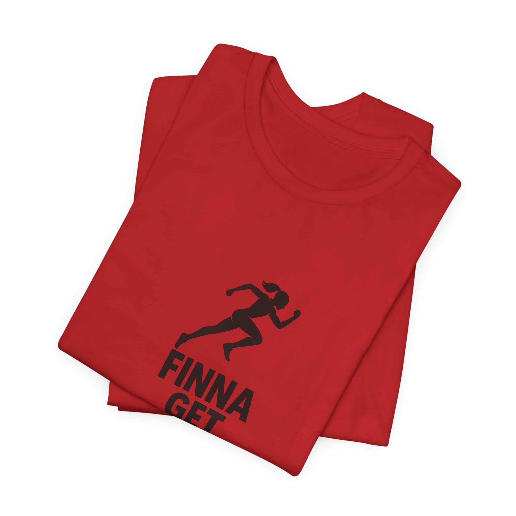Finna Get Fit Tee — Motivational Running Fitness T-Shirt