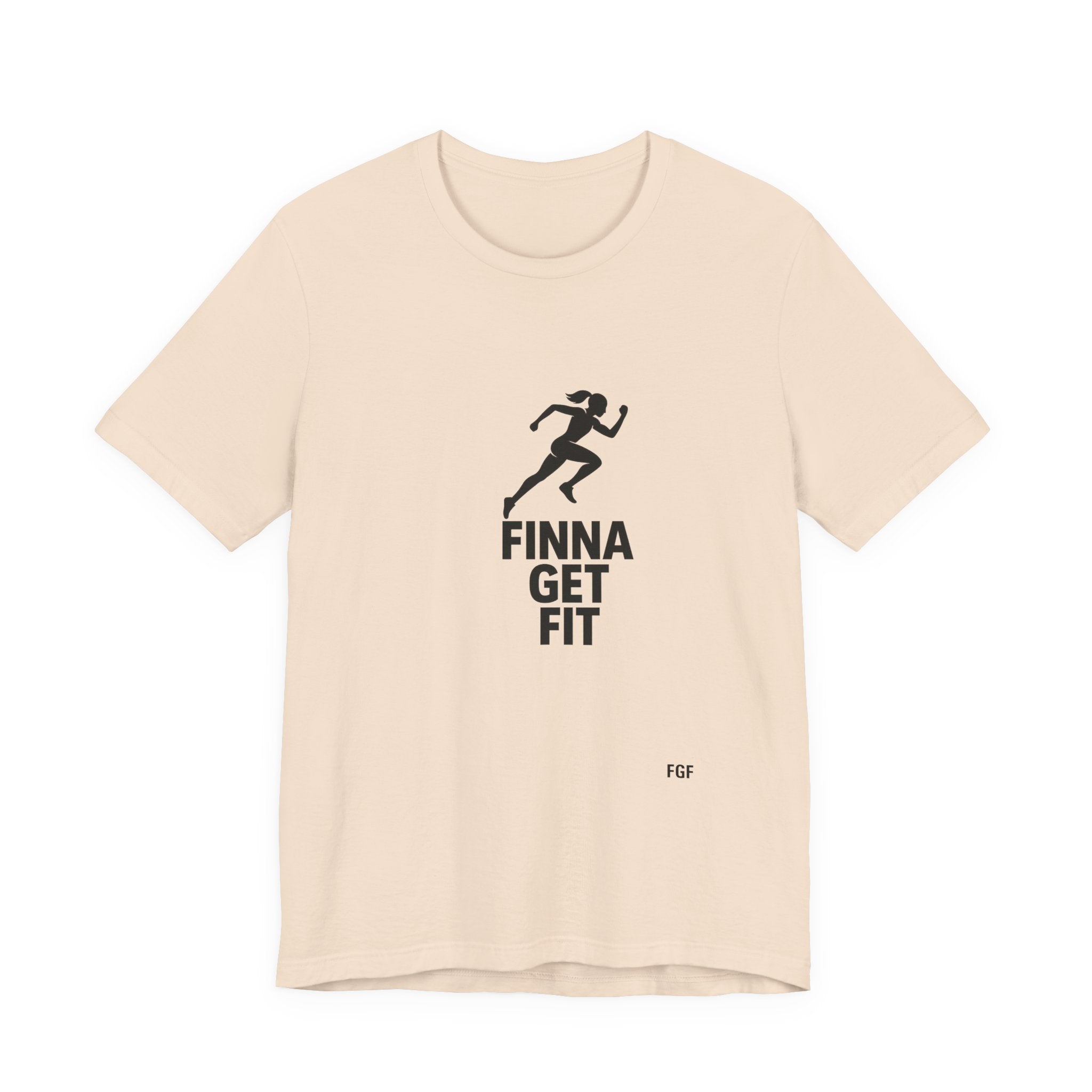 Finna Get Fit Tee — Motivational Running Fitness T-Shirt