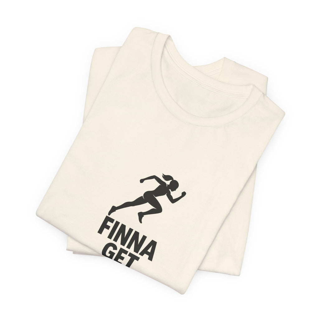 Finna Get Fit Tee — Motivational Running Fitness T-Shirt