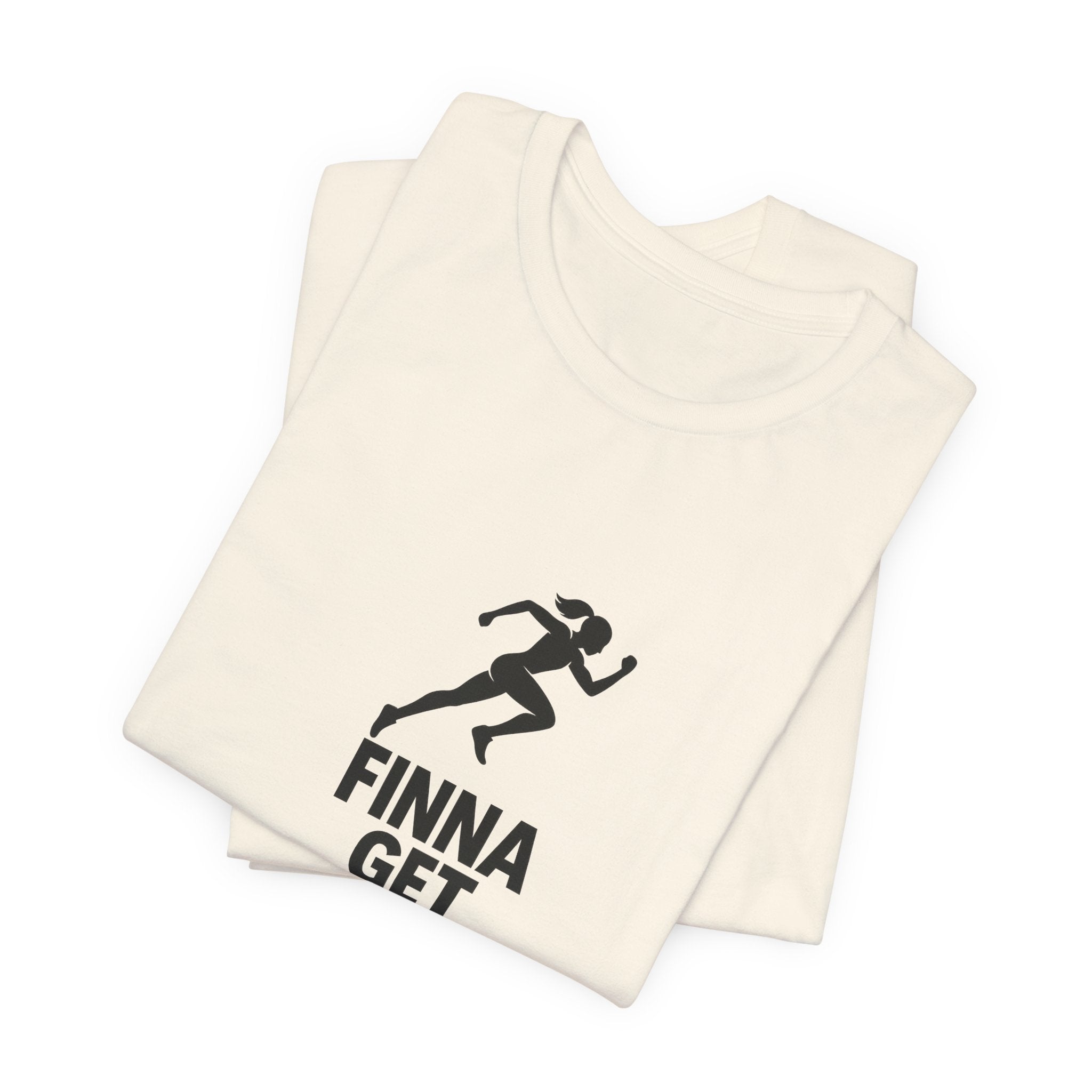 Finna Get Fit Tee — Motivational Running Fitness T-Shirt