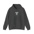 Heartbeat Minimalist Hoodie — Calm EKG Line Graphic Sweatshirt